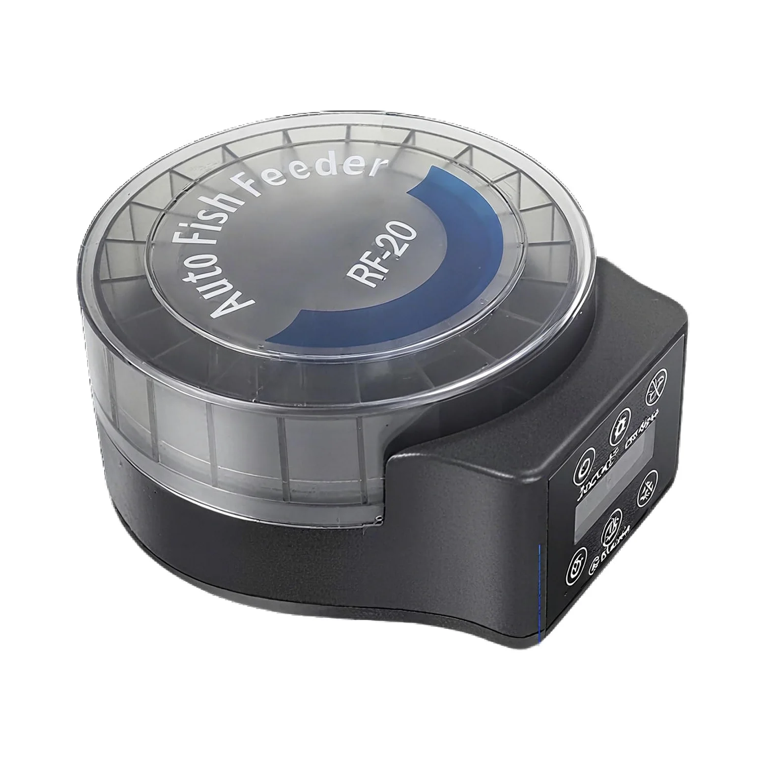 Alimentatore Automatico per Acquario 6 Timer Alimentatore Automatico per | Alimentatore per Pesci Programmabile per Tartarughe Betta Axolotl Gamberi Acqua Dolce e Salata