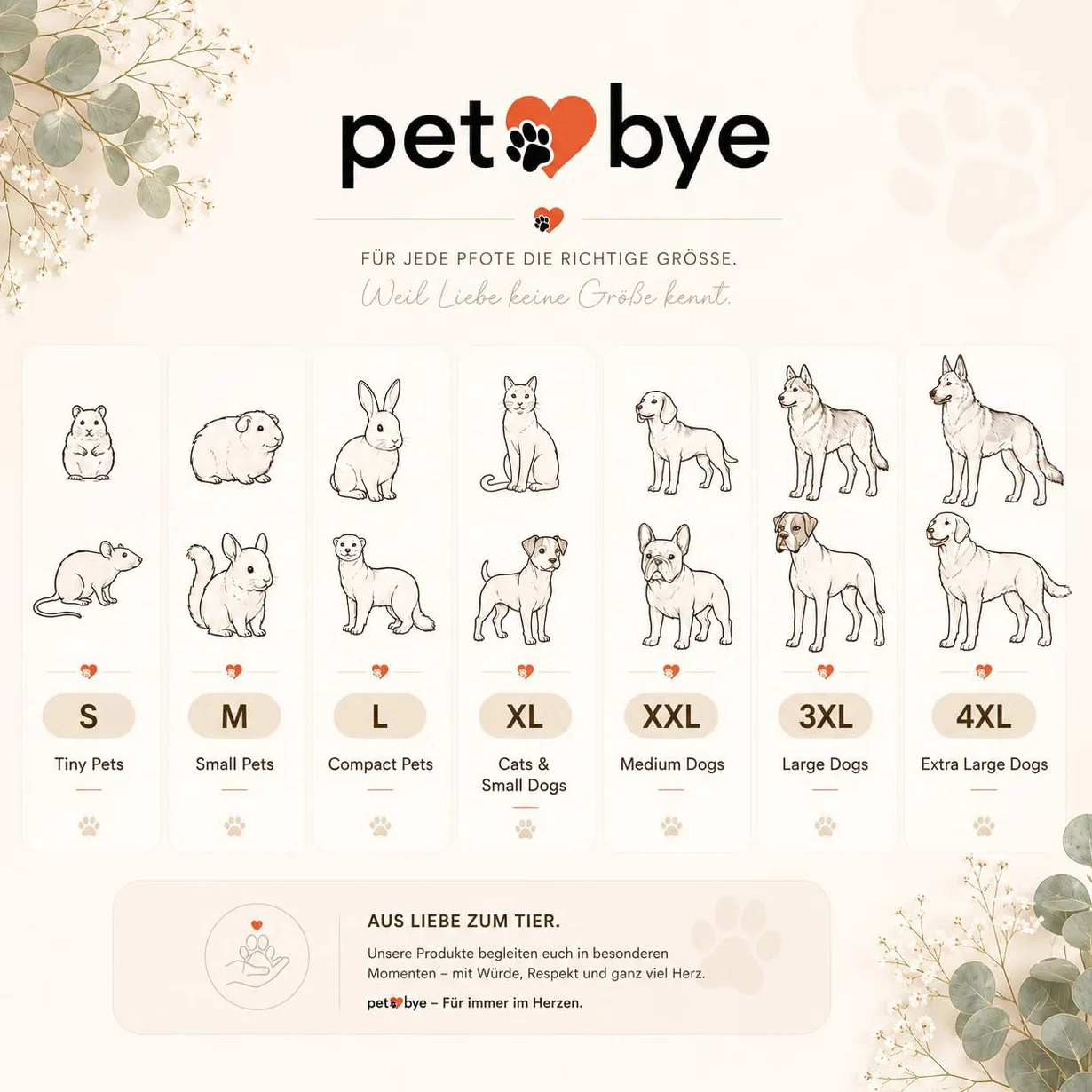 PrimoLiving bara per Animali Domestici in Legno Finitura Naturale - Misura L per Piccoli Animali Domestici - bara per Animali Domestici con Chiusura Fissa in Metallo - bara in Legno di Alta qualità