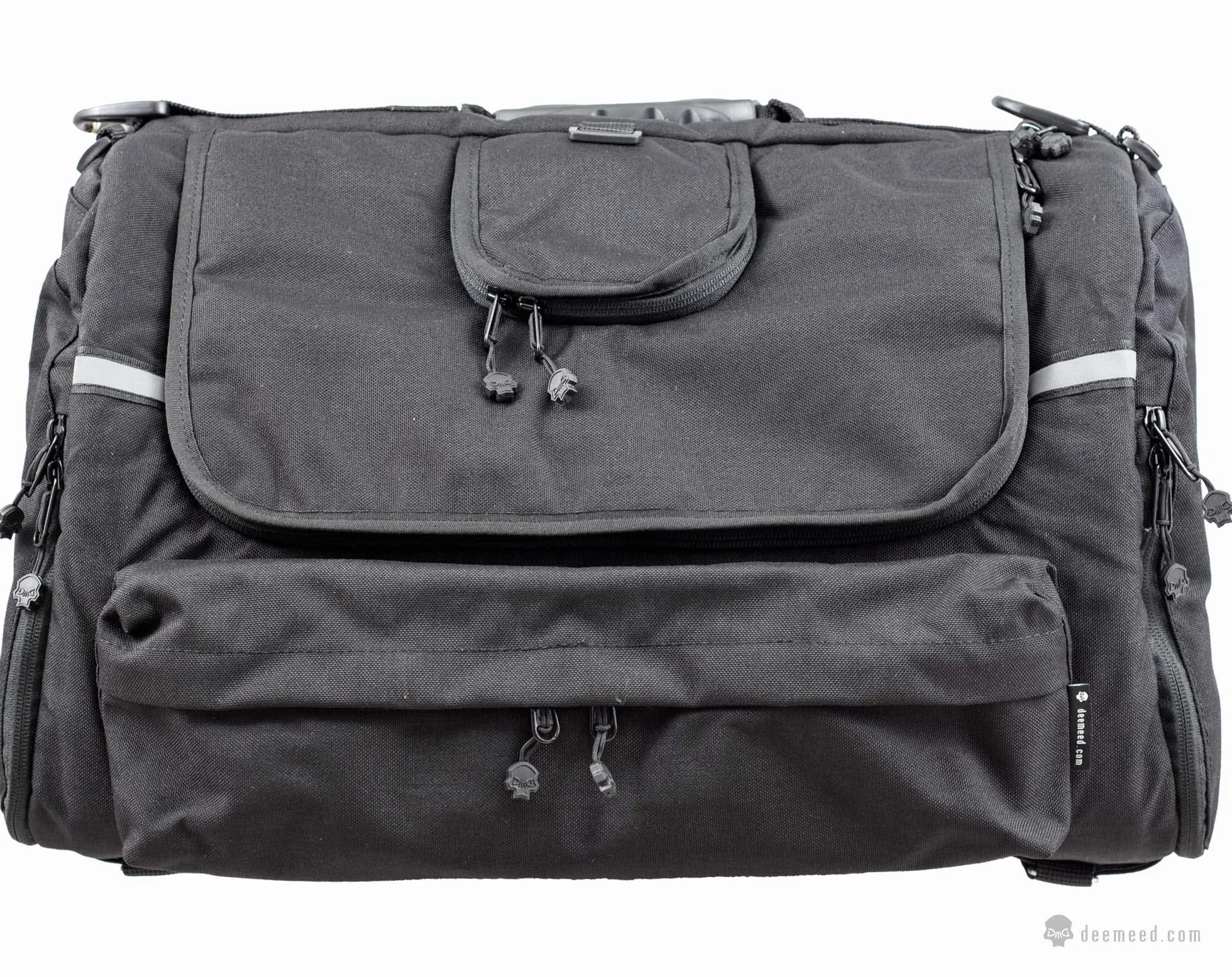 PETBAG, trasportino per cani da moto, impermeabile, portatile, sistema di ventilazione tripla per cani o gatti, per sissy bar, portapacchi o sedile. Realizzato in tessuto Cordura Italiano