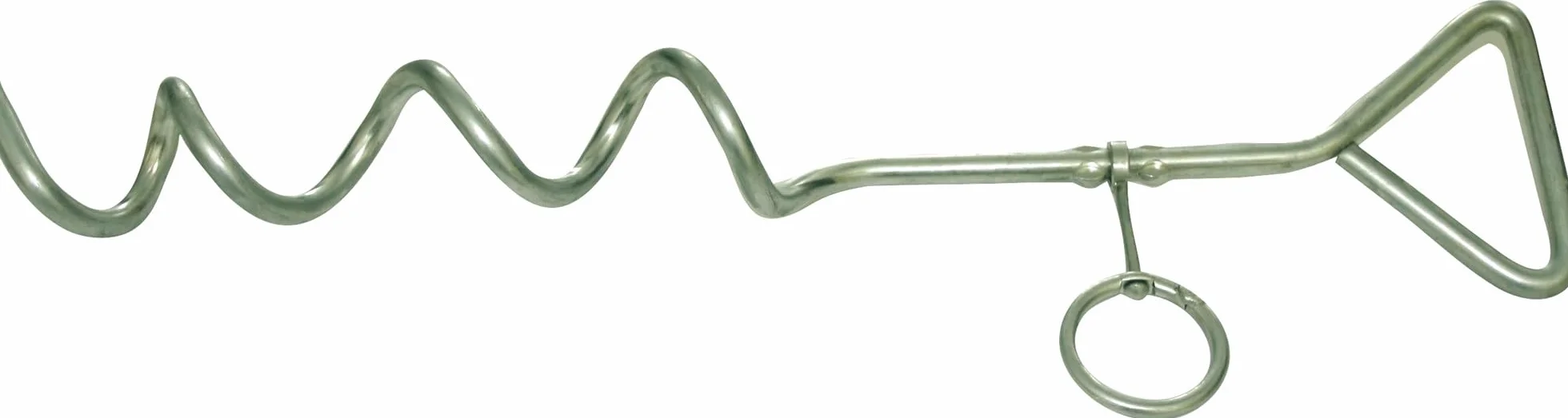 Palo per cani in lega di acciaio, 40 x 8,5 cm
