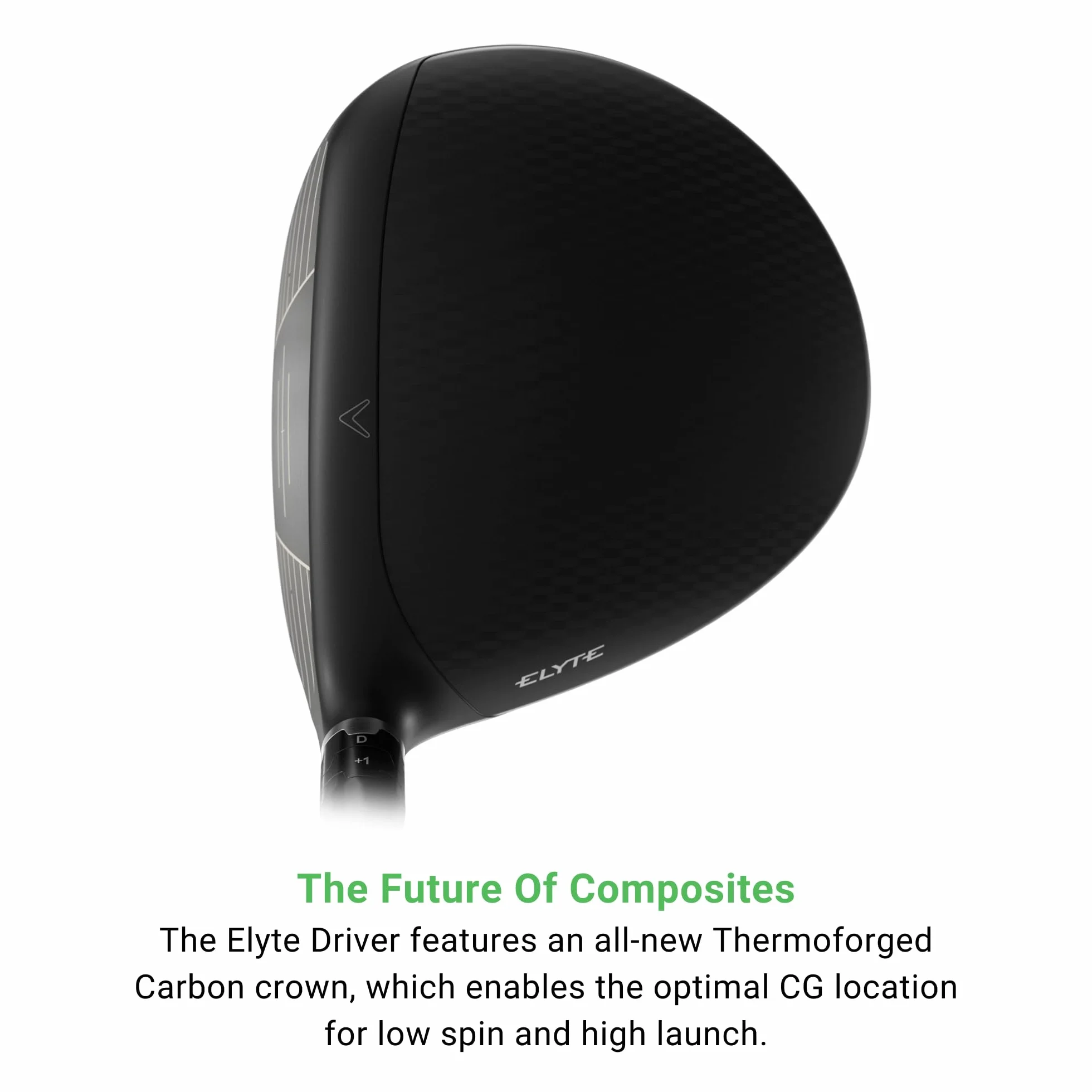 Callaway CG Dr Manta, Club_Legno Unisex, Nero/Cromo