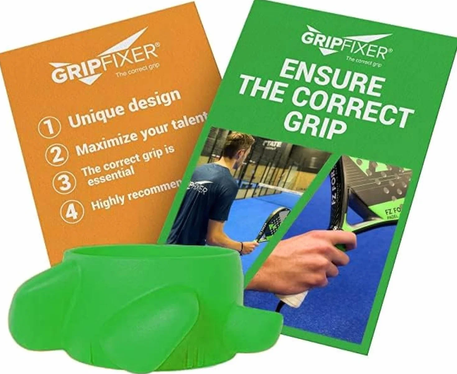 Padel | Ensures The Correct Grip | The Ultimate Training Equipment & Teaching aid | Danish Innovation