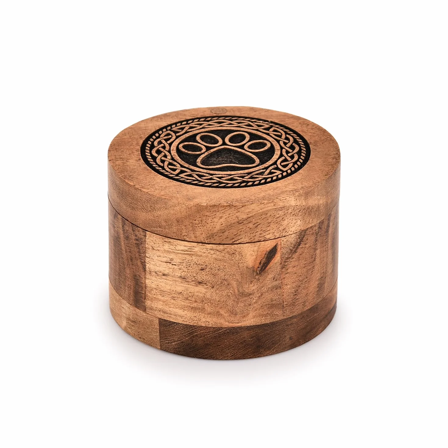 Kimona Urna commemorativa per cani, urna commemorativa per ceneri di animali domestici, urna in legno, urna per ceneri di cani e gatti (8,89 cm x 8,89 cm x 6,35 cm)