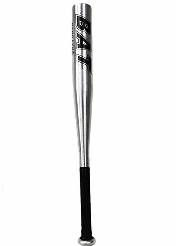 Racchetta da baseball in alluminio argento 28"