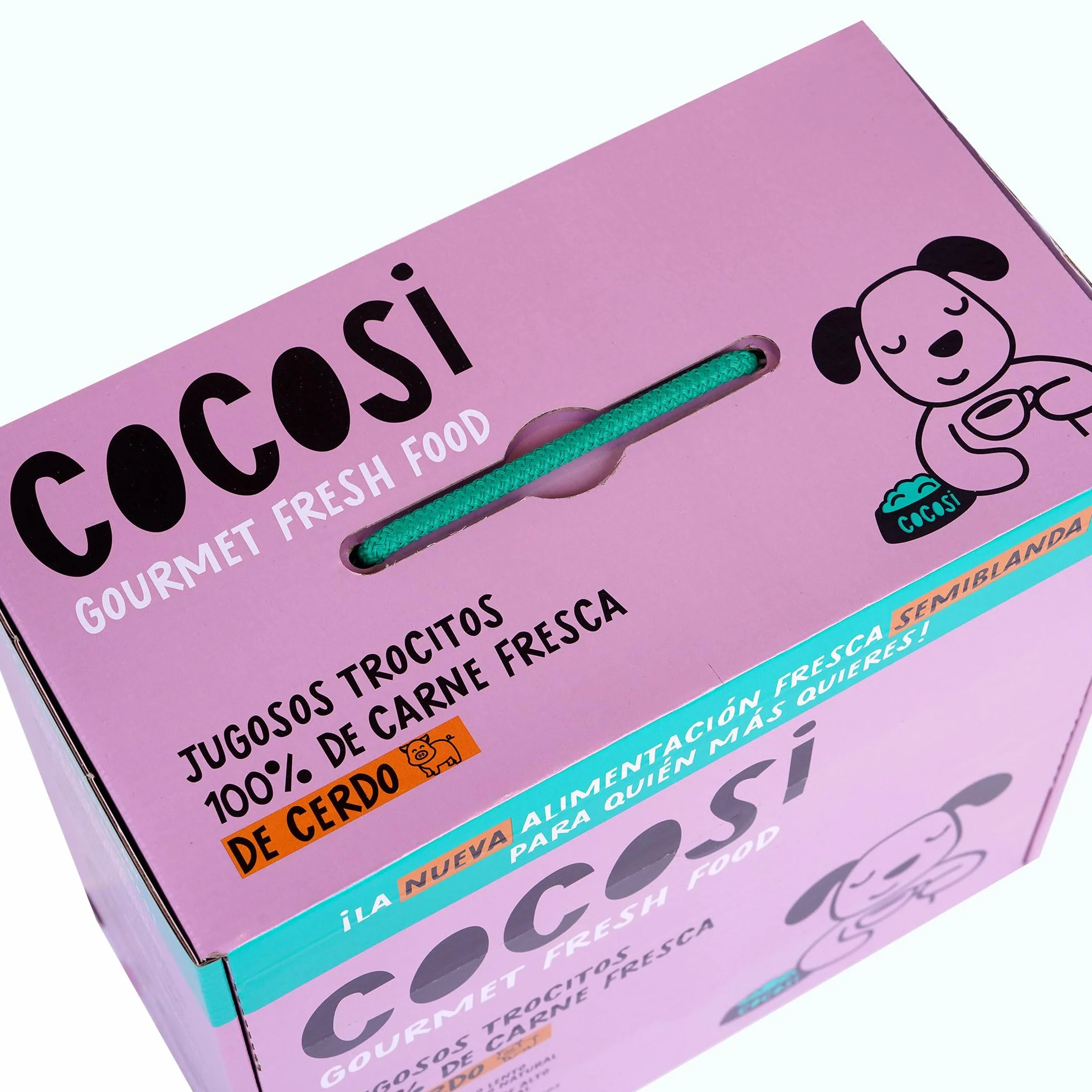 CoCosi Alimento Semiumido per Cani Nutrizione Completa Deliziosa Alta Palatabilità (3.6 KG, Gusto Maiale)