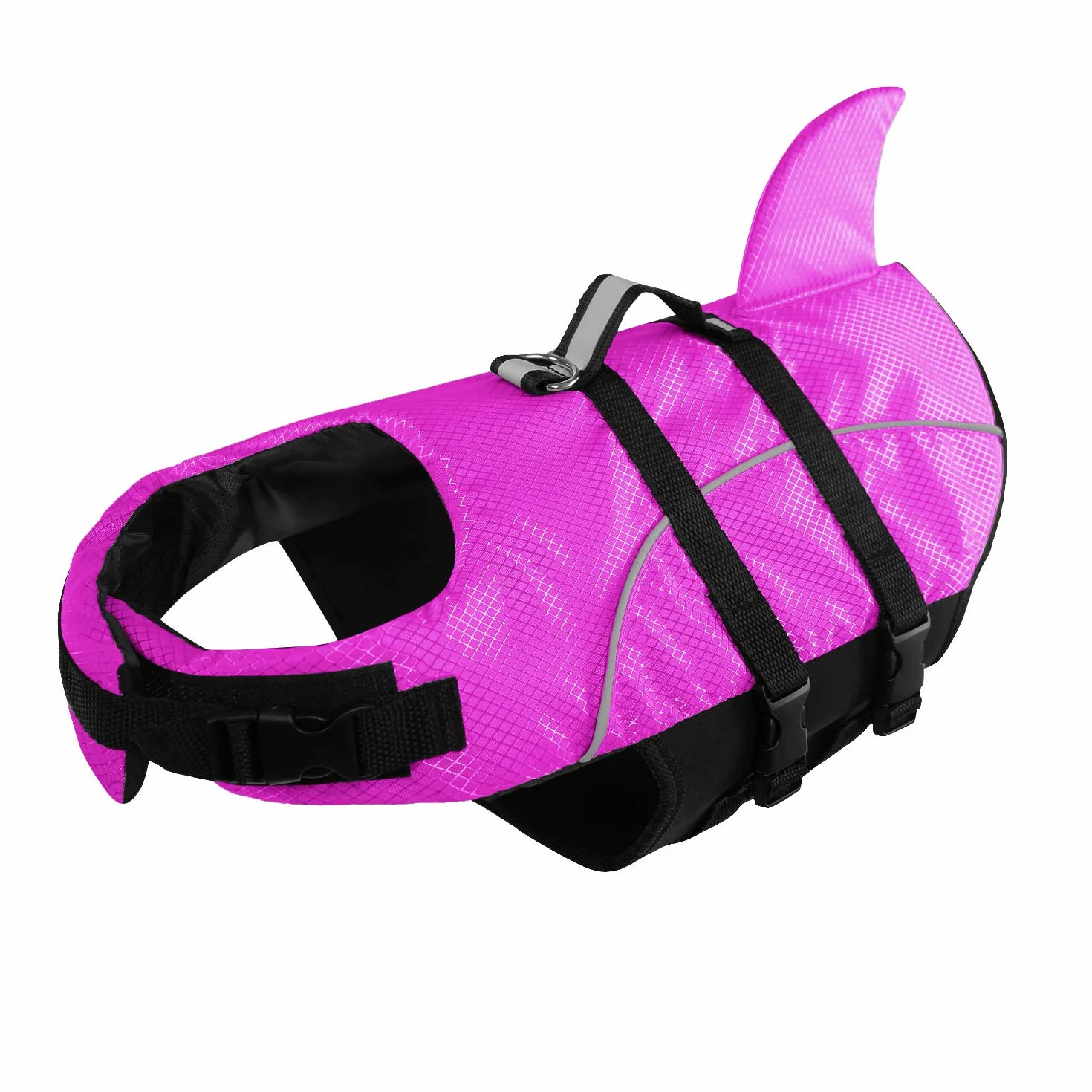 Queenmore Ripstop Dog Life Jacket Floatation Vest XS Rosso Rosato