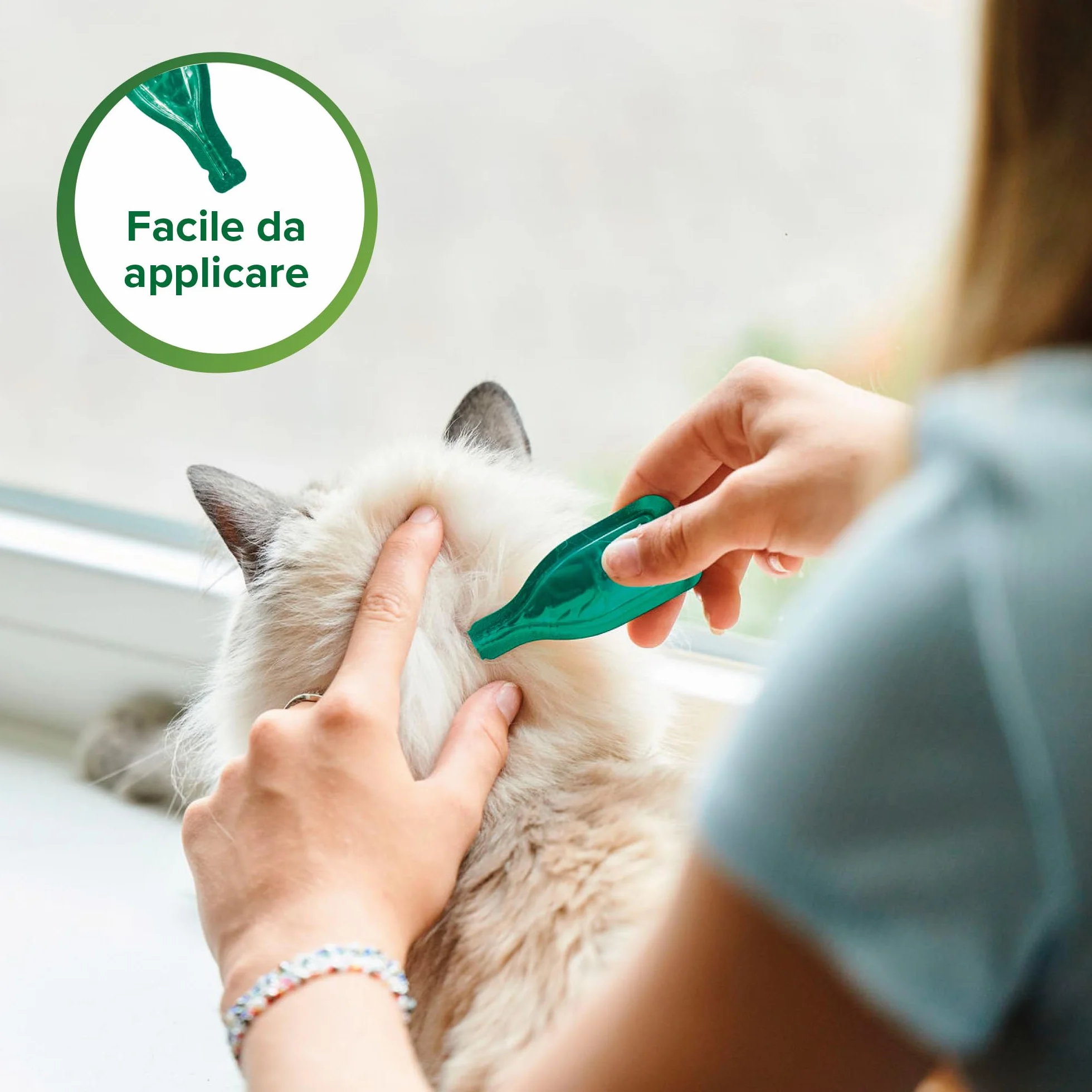 Beaphar Protezione Naturale Spot-On Scudo per Gattino, Olio di Neem e Piretro Vegetale, 3 Pipette 2 ml