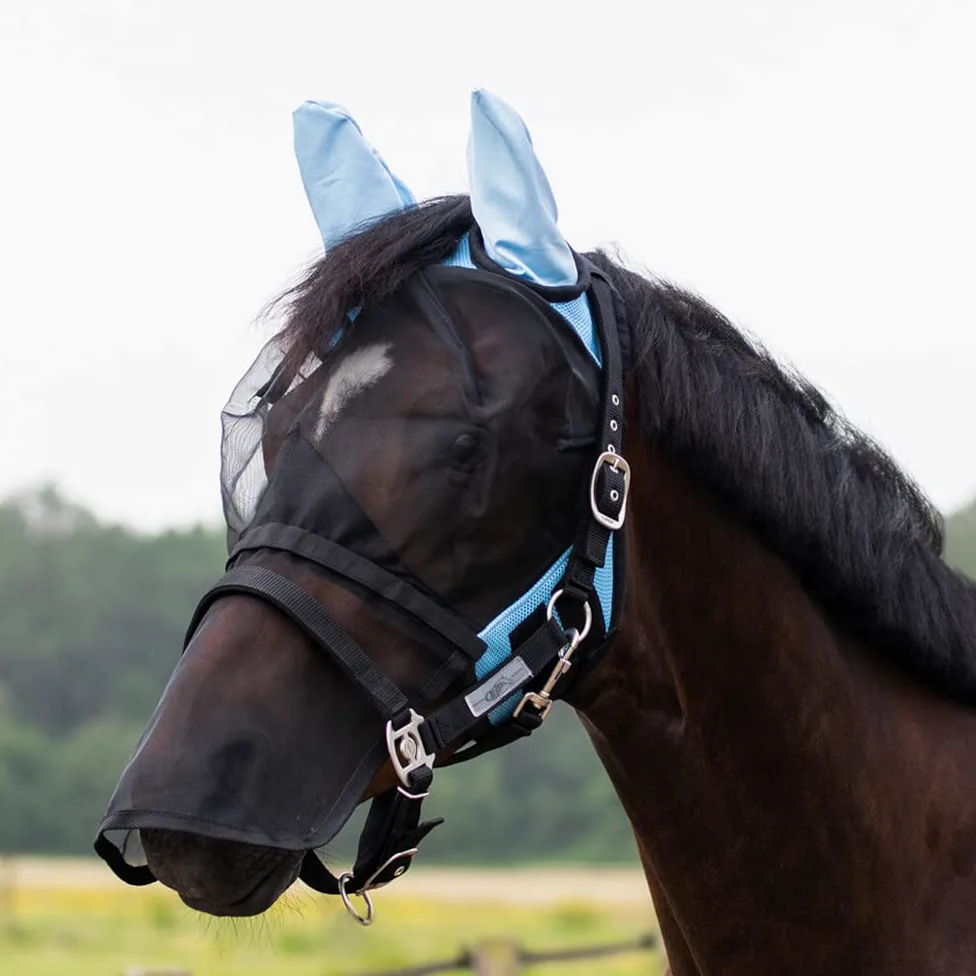 QHP - Bonnet Anti mouche avec clapet de Nez détachable