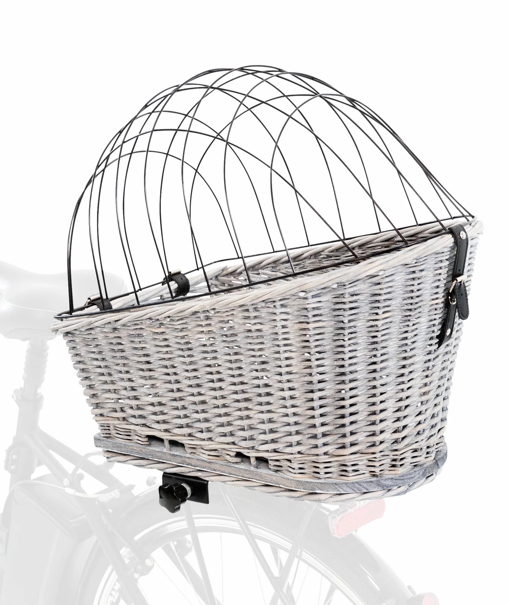 TRIXIE Cestino per bicicletta con griglia per portapacchi