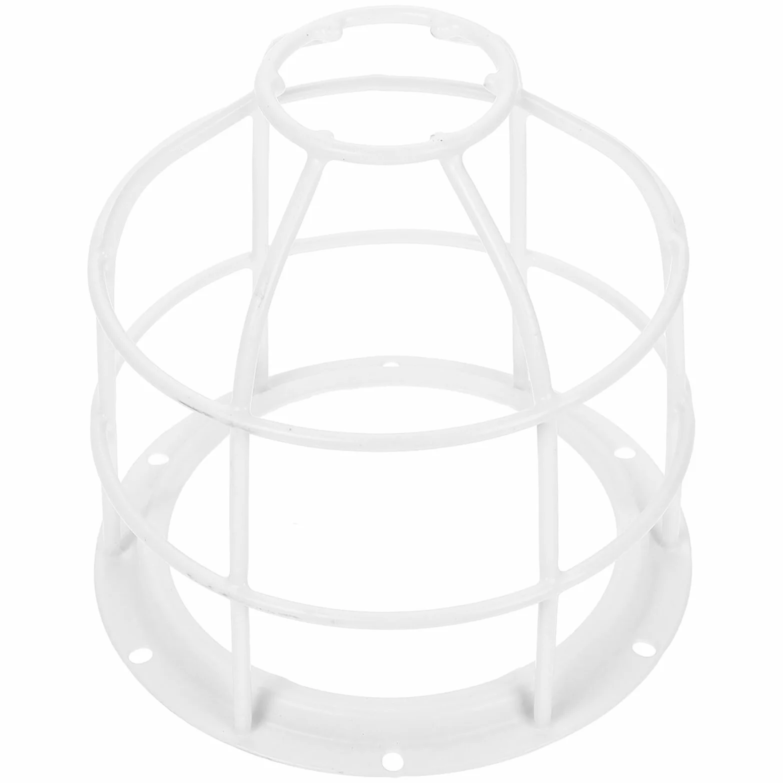 Gabbia Protettiva per in Acciaio Inossidabile Paraluce Industriale Antiurto per Illuminazione Officina Fattoria e Custodia Resistente e Versatile per Lampade