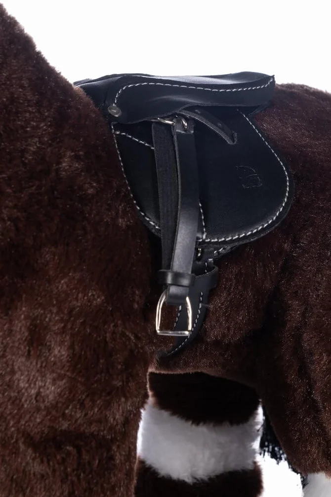 HKM Cuddle Pony Sella Nero Taglia unica