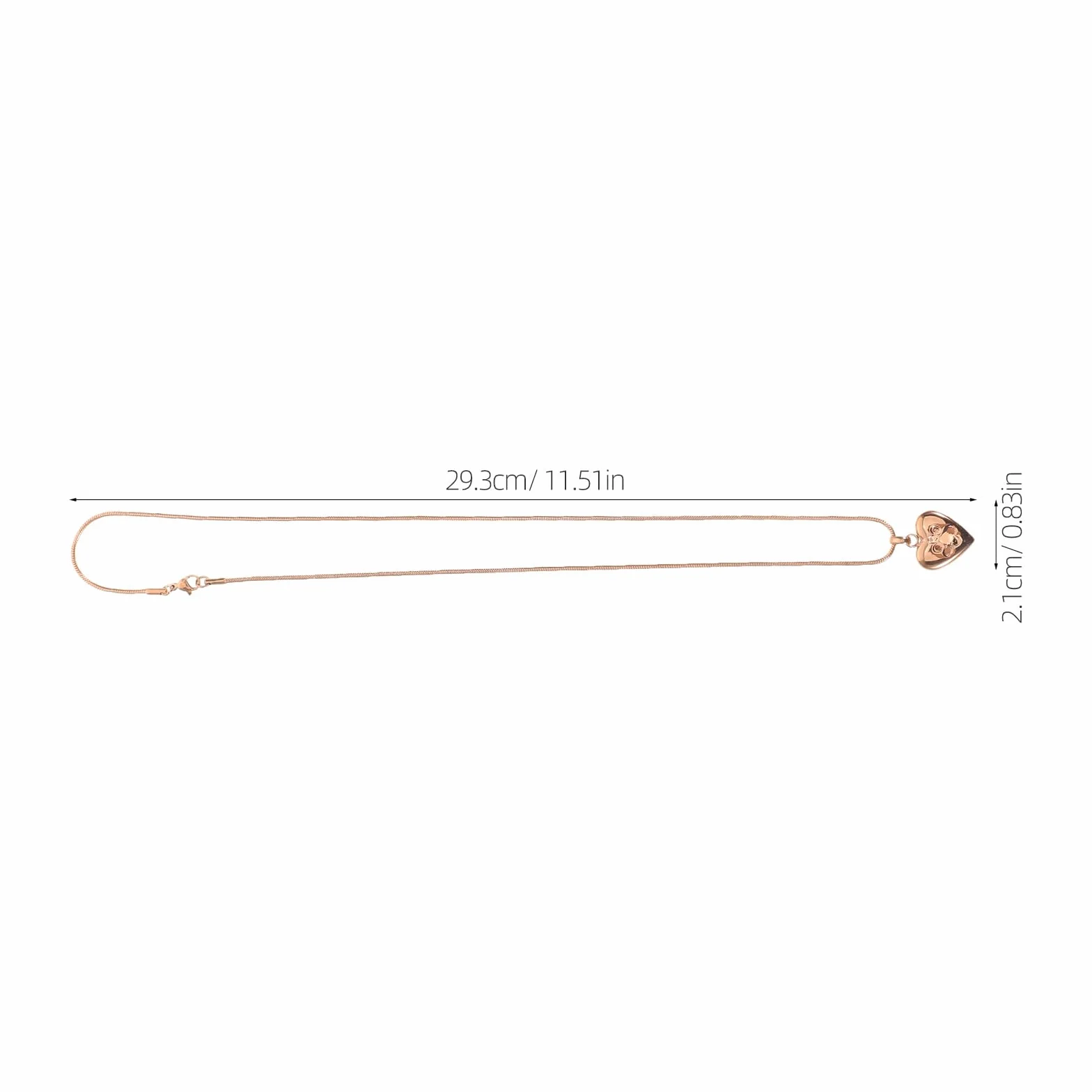 Collana Ricordo Animali Domestici Ciondolo Urna Cuore Acciaio Inossidabile Set 2 Pezzi Resistente Ossidazione Gioielli Commemorativi Cani