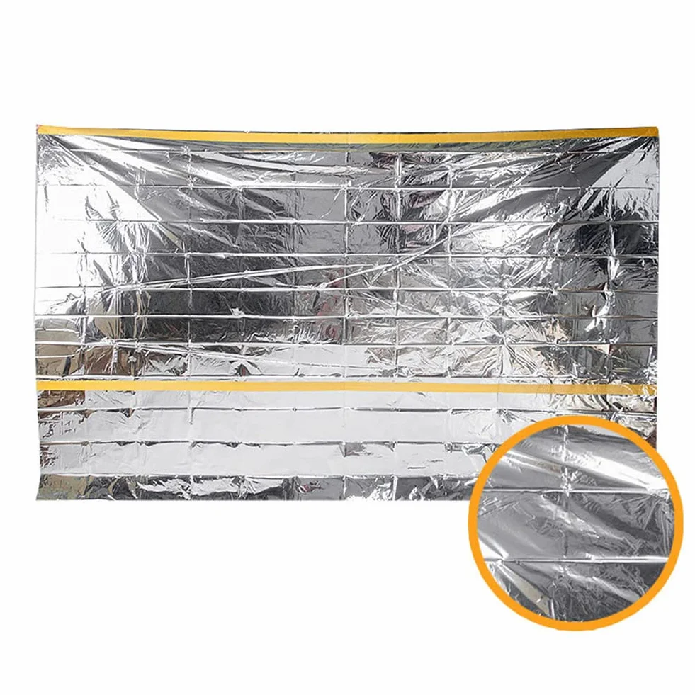 Tenda di emergenza impermeabile in Mylar Thermal Shelter per 2 persone