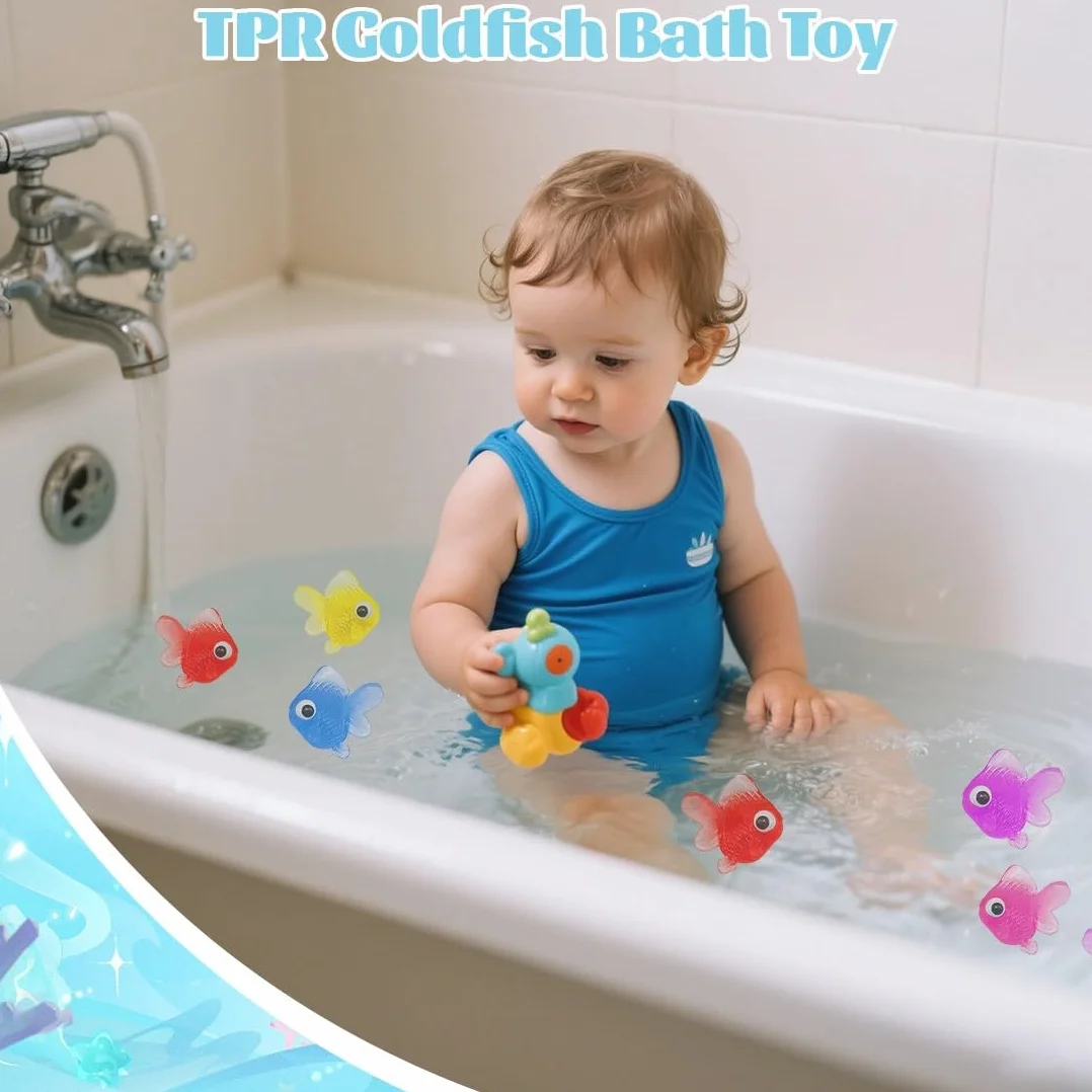 25 Pesci di Plastica Piccoli Pesci Finti Tropicali Pesce Tropicale Figura in Movimentopesci Galleggianti può Essere Sospeso Non Girato Pesci Finti per Acquario per la Decorazione di Acquari