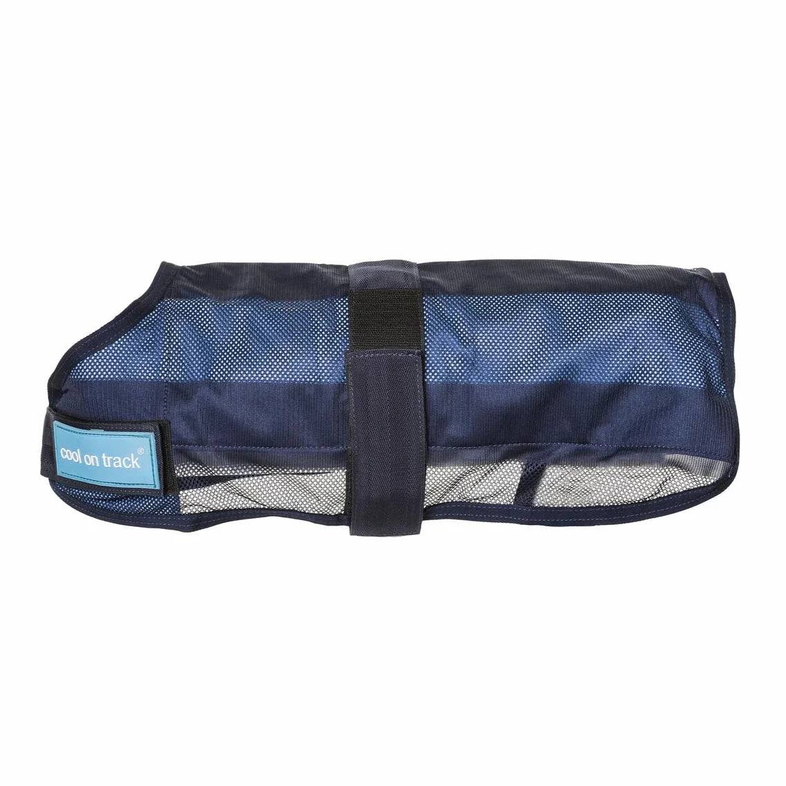 DOG Copenhagen Back-on-Track Cappotto rinfrescante anti raggi UV per cani 60 cm Blu