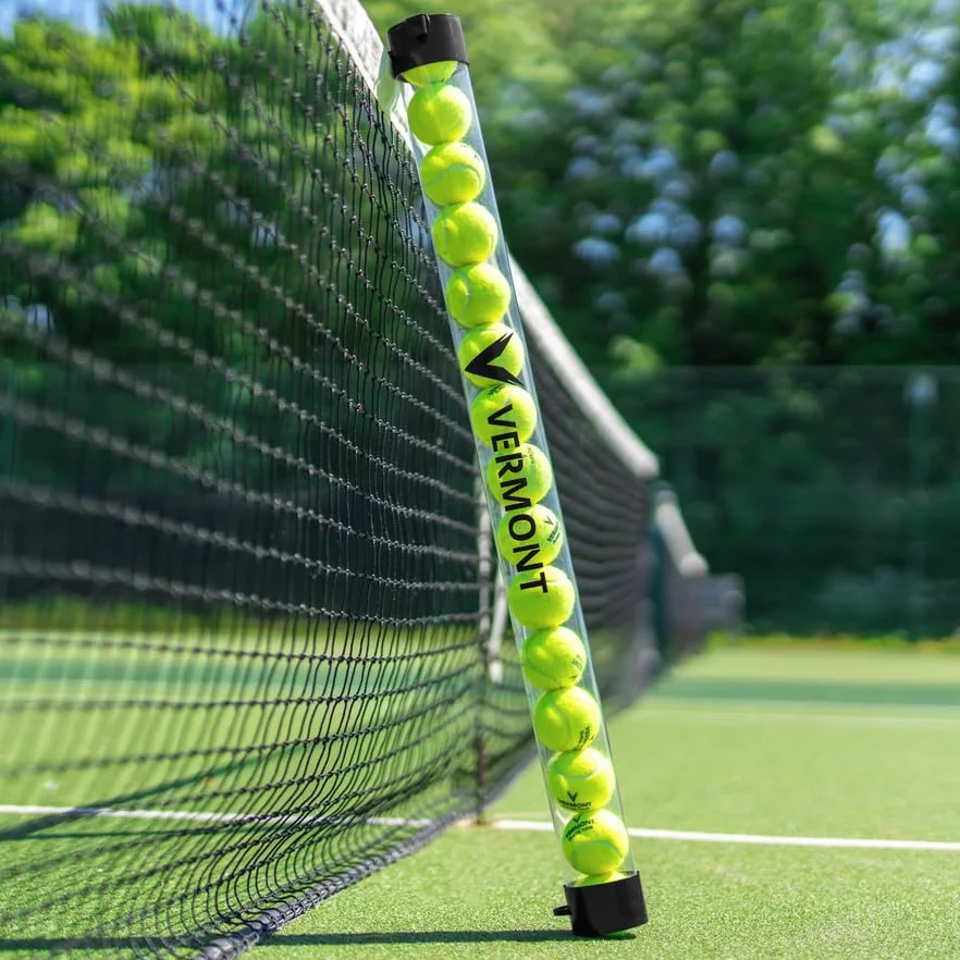 Vermont Tubo Palline Da Tennis per Allenamento - Raccogli 15 Palline Contemporaneamente | Attrezzatura Tennis
