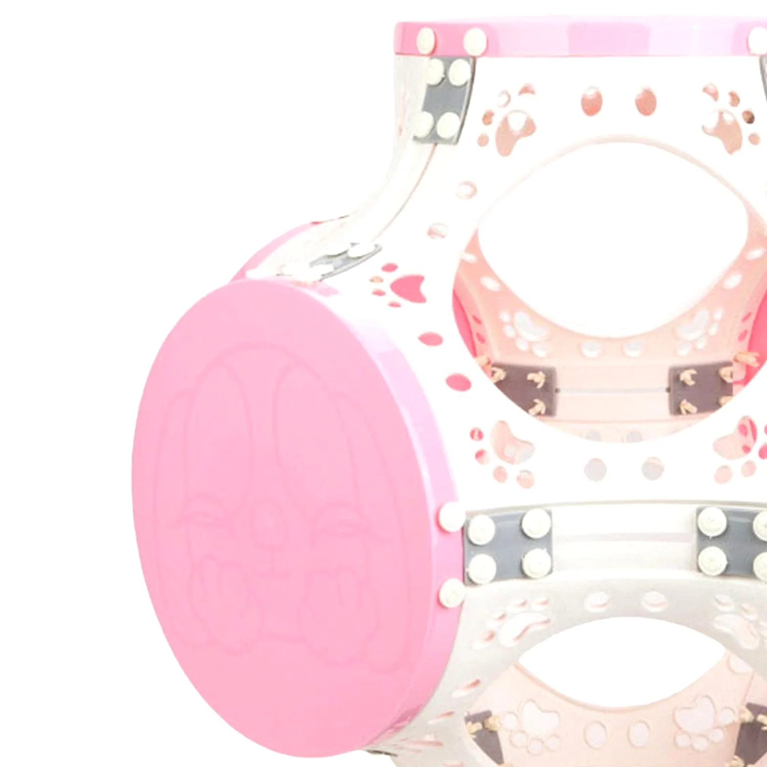 Cat Tunnel Toy, Home Indoor Playing Cute Training Pet Supplies Bed Cat Climbing Frame, Pet Interactive Toy for Dogs Kitten Puppy, Bianco