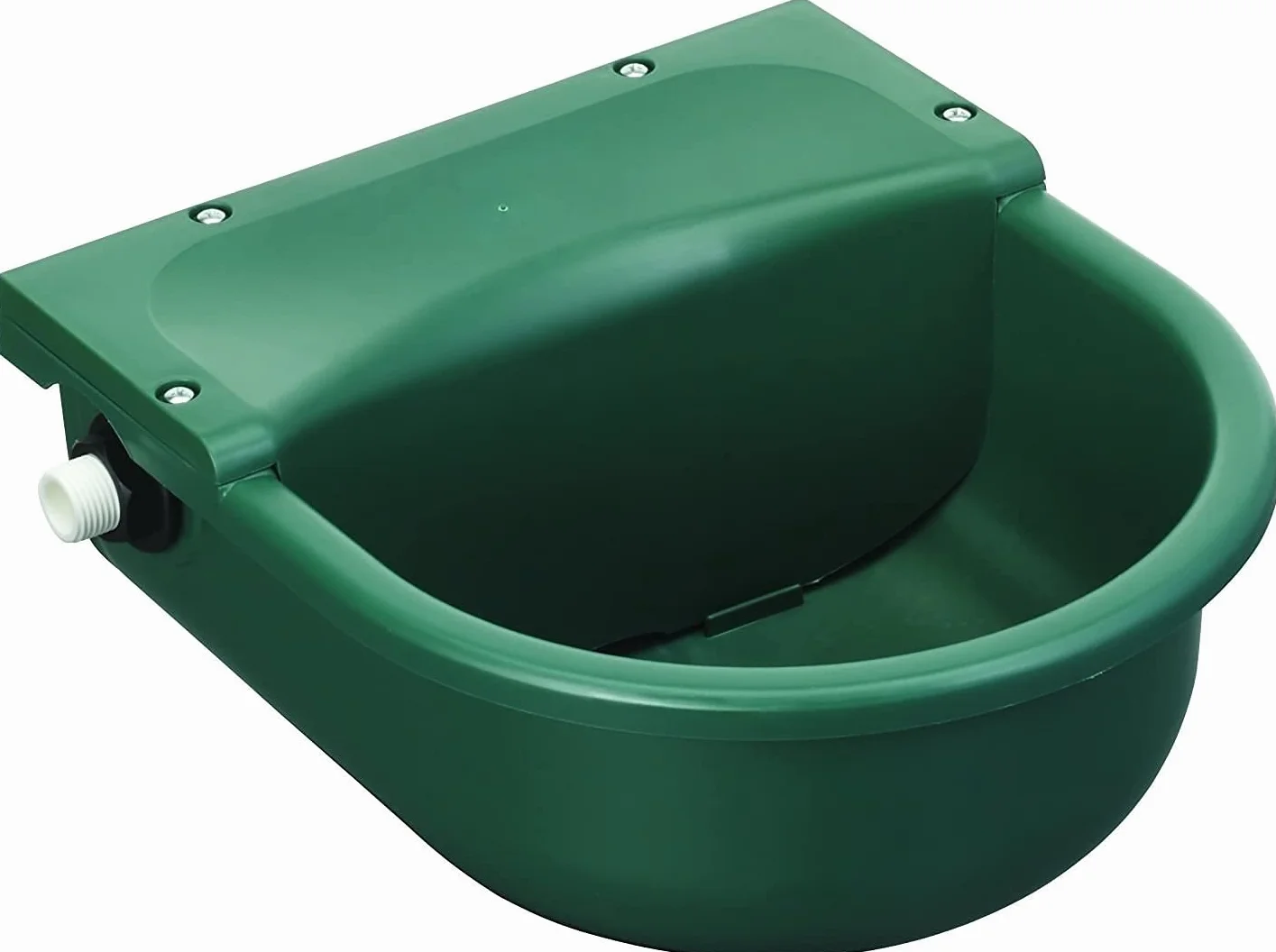 Umbria Abbeveratoio in plastica a Livello costante con Tappo per Pulizia. capacità: 3 Litri Equitazione, Cavallo, Cavalli.