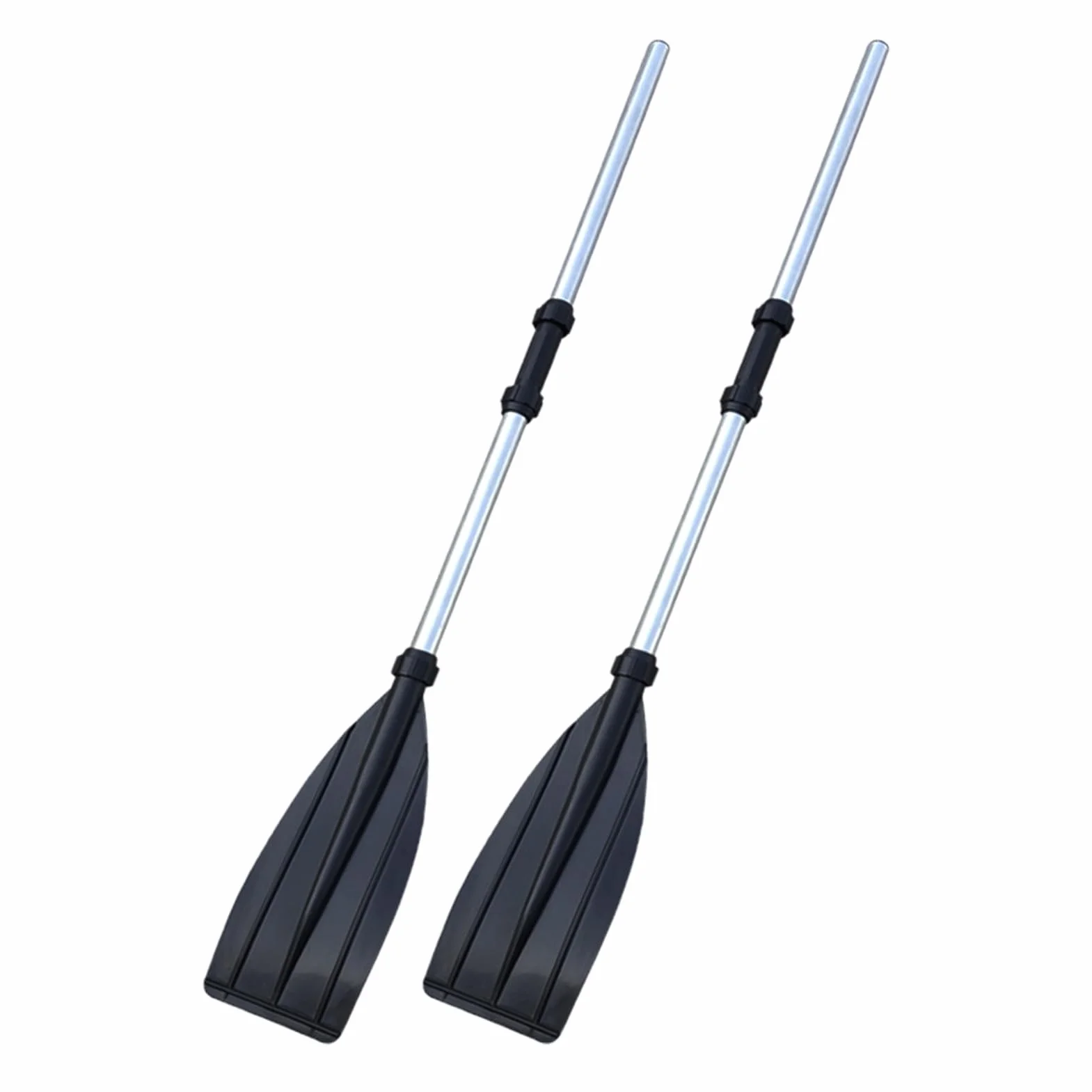 Generico Paggine in Lega di Alluminio - Remi di Barche | Bastoncini di Canottaggio in Kayak Regolabili | Blade in Canoa da 2 Pc Leggere | per Le Acque di Moto Anti Slip Grip per Adulti
