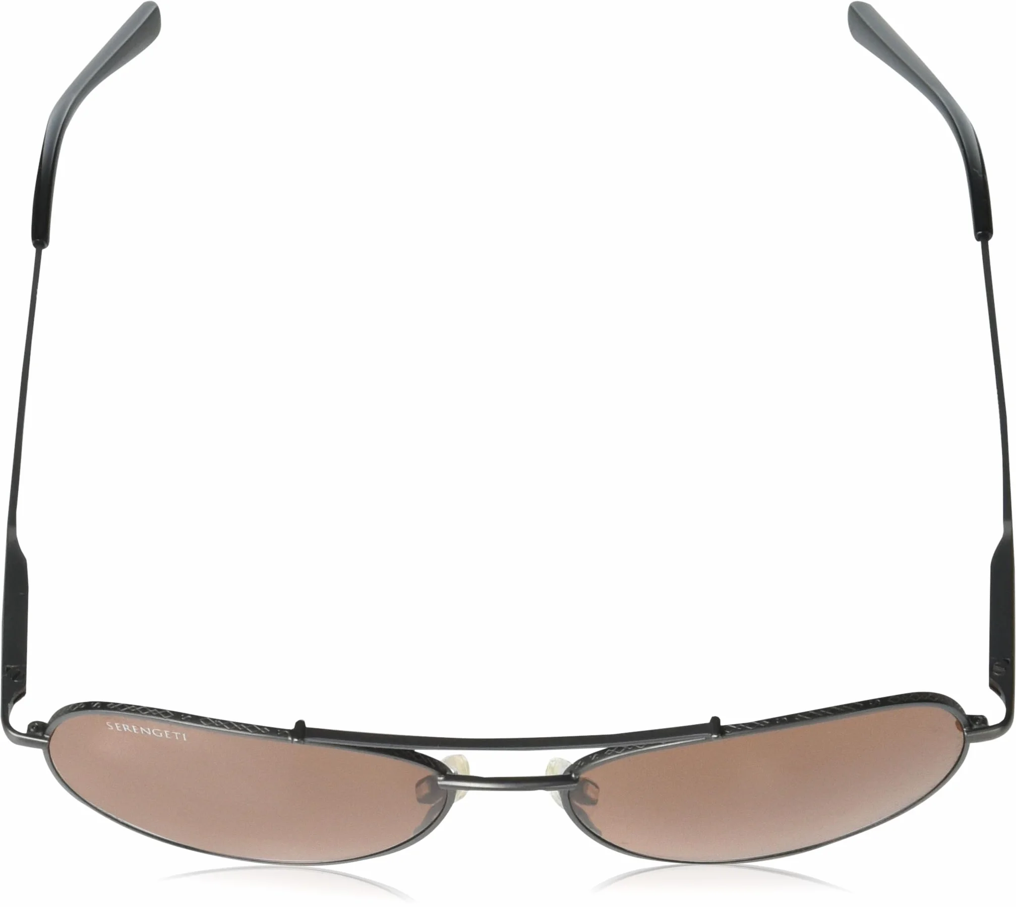 Serengeti Unisex-Adulto Rotondo PETE-Matte Dark Gunmetal-Mineral Non Polar Driver Gradient, Multi, Taglia unica