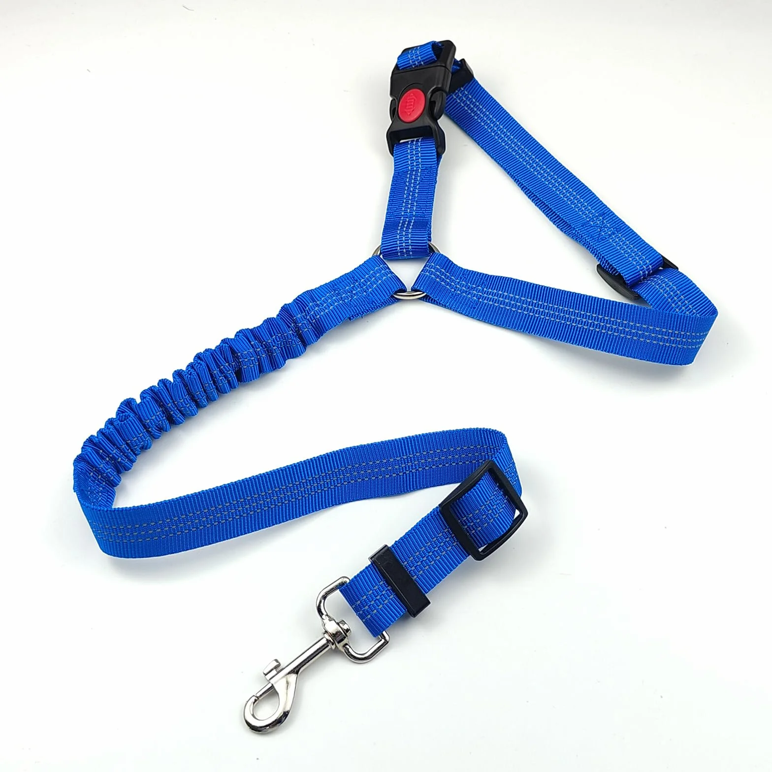 Cintura Sicurezza Cani per Auto - Cintura di Sicurezza per Cani di Piccola Taglia Cane di Taglia Media (Blu)