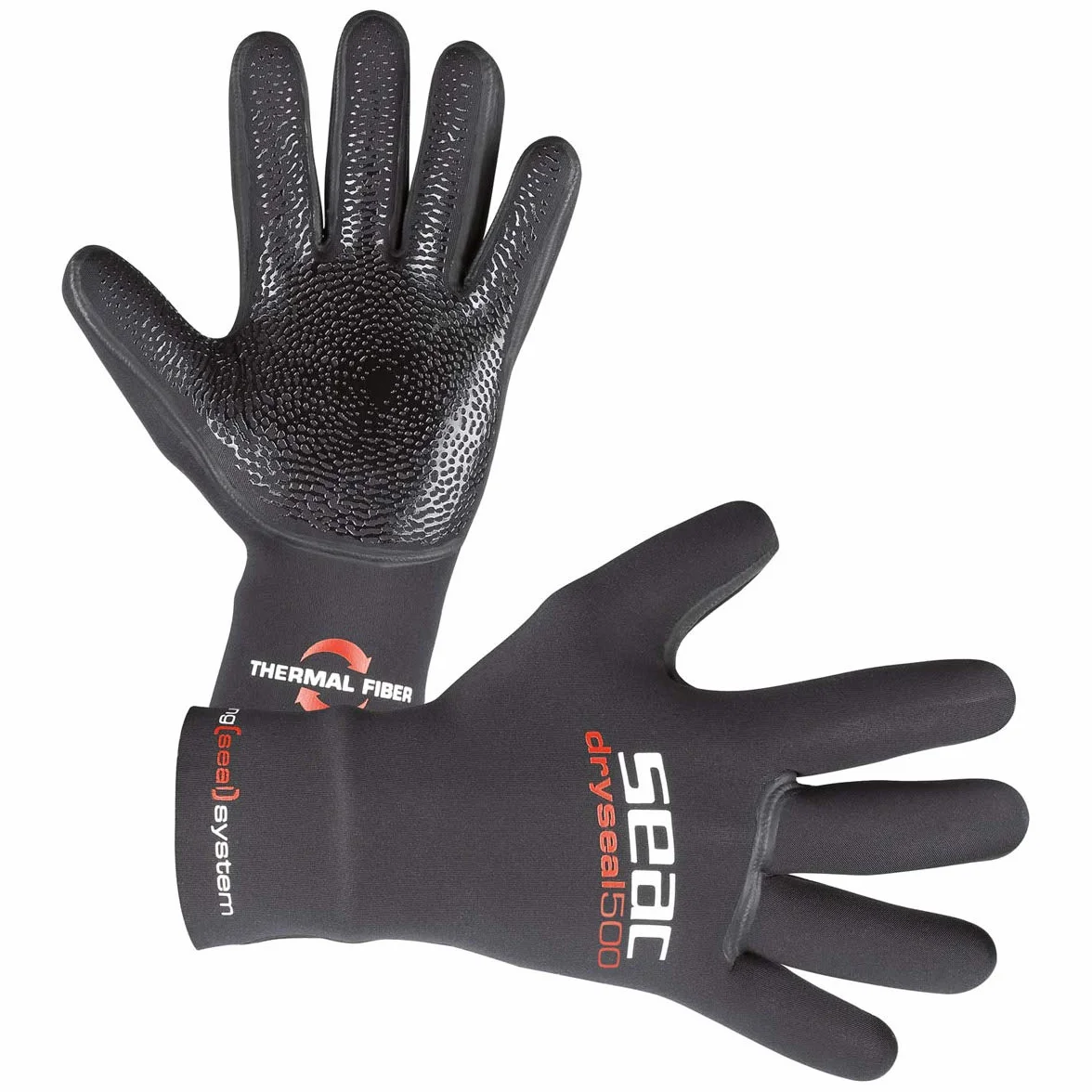 SEAC Dry Seal - Guanti in Neoprene Superstretch Unisex Adulto