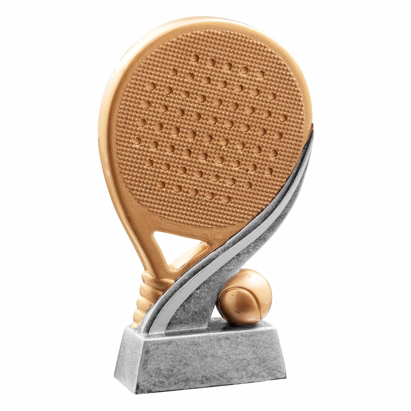 Trofeo Padel Racchetta h 13,00 cm Targhetta Personalizzata Omaggio