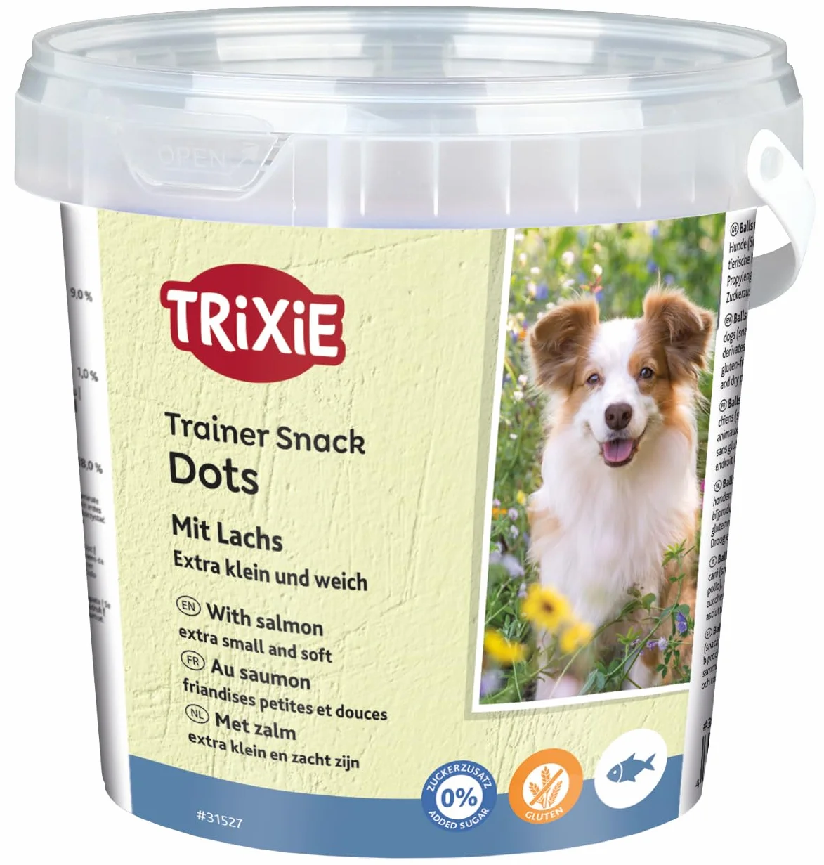 TRIXIE 31527 Soft Snack Mini Trainer Dots, 500 g
