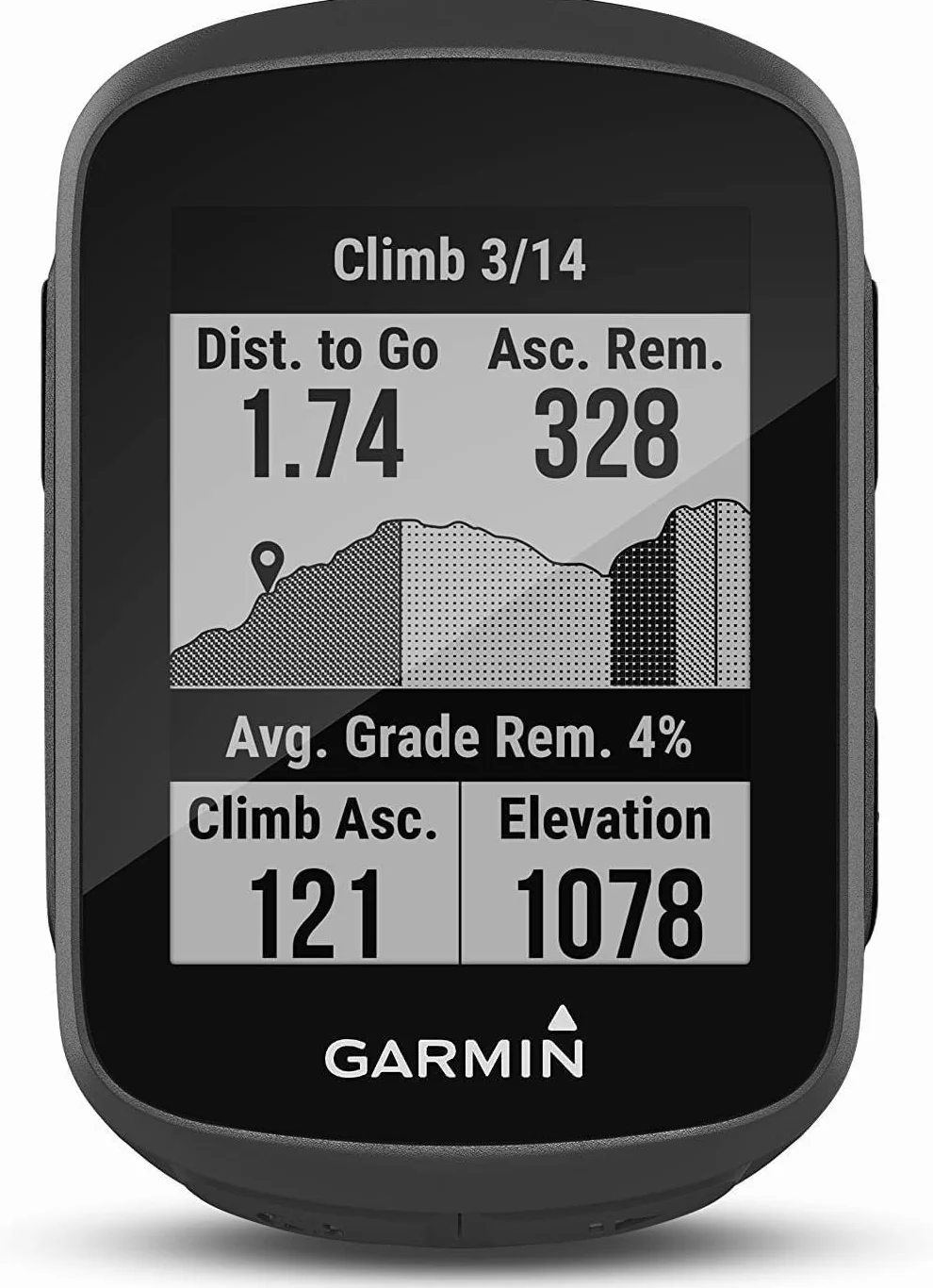 Garmin Edge 130 Plus - GPS Bike computer Smart, Allenamenti e metriche avanzate e funzione ClimbPro, nero (Ricondizionato)