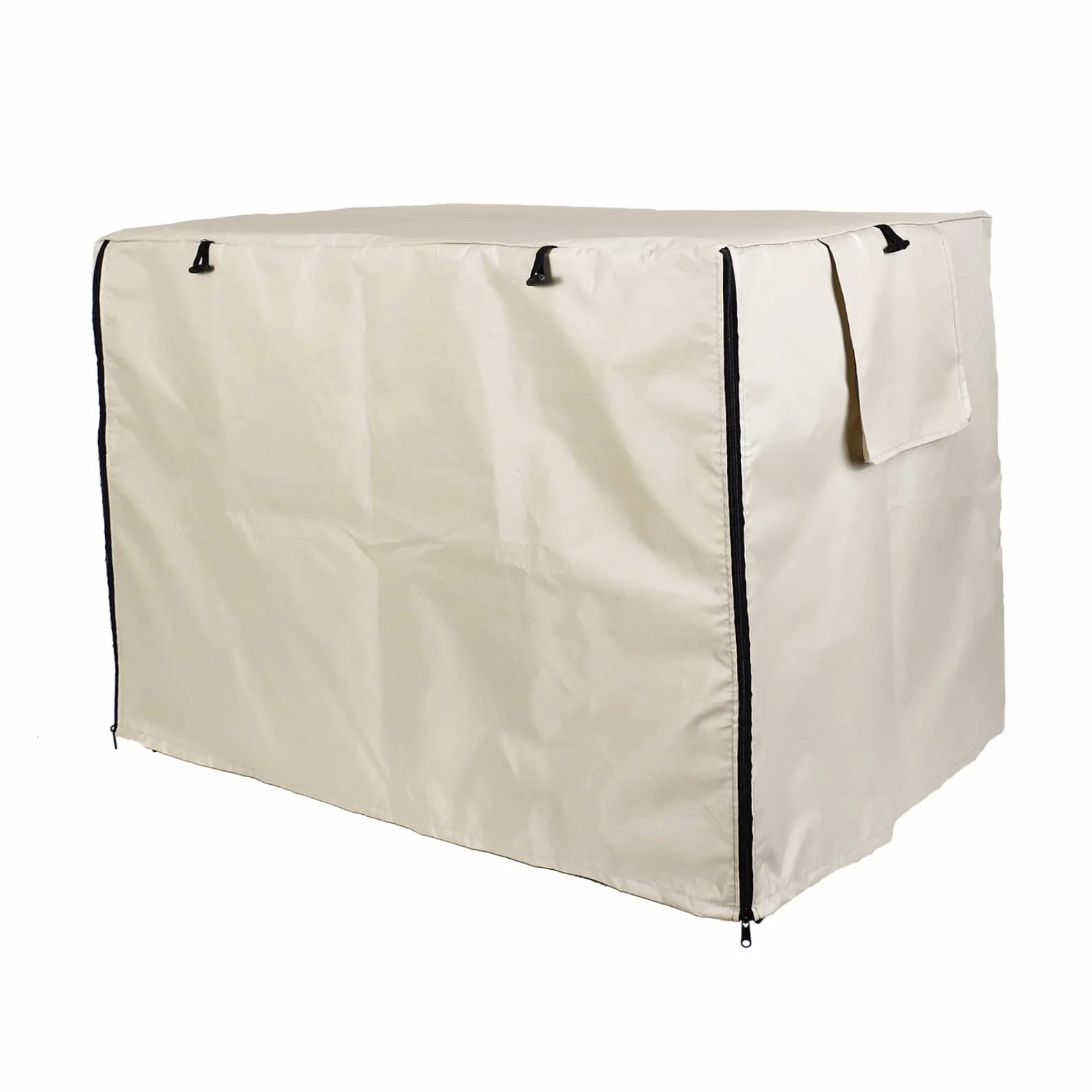 Copertura Gabbia per Cani Impermeabile Poliestere Beige 48IN