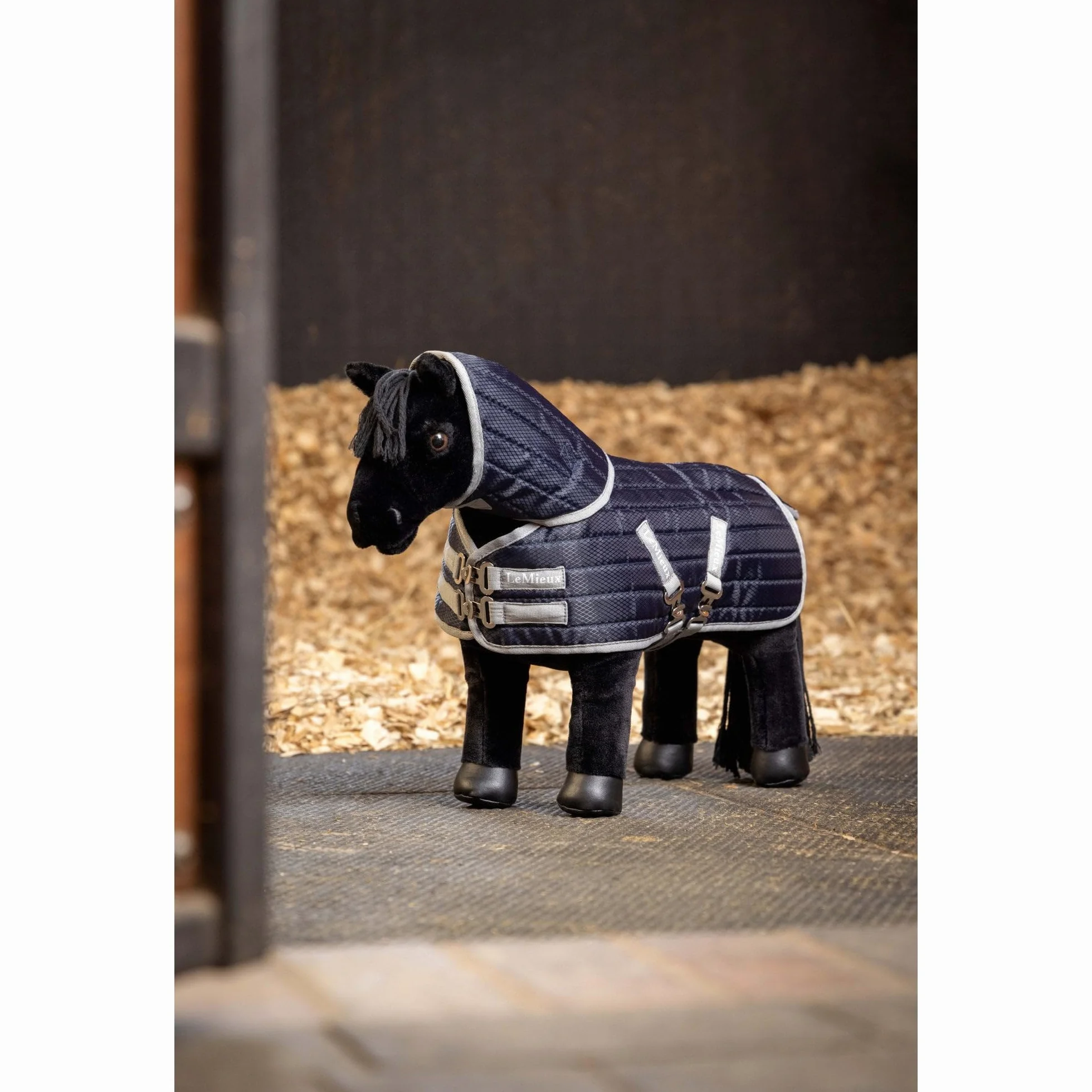 LeMieux Toy Pony Stable-Tek Coperta - Navy