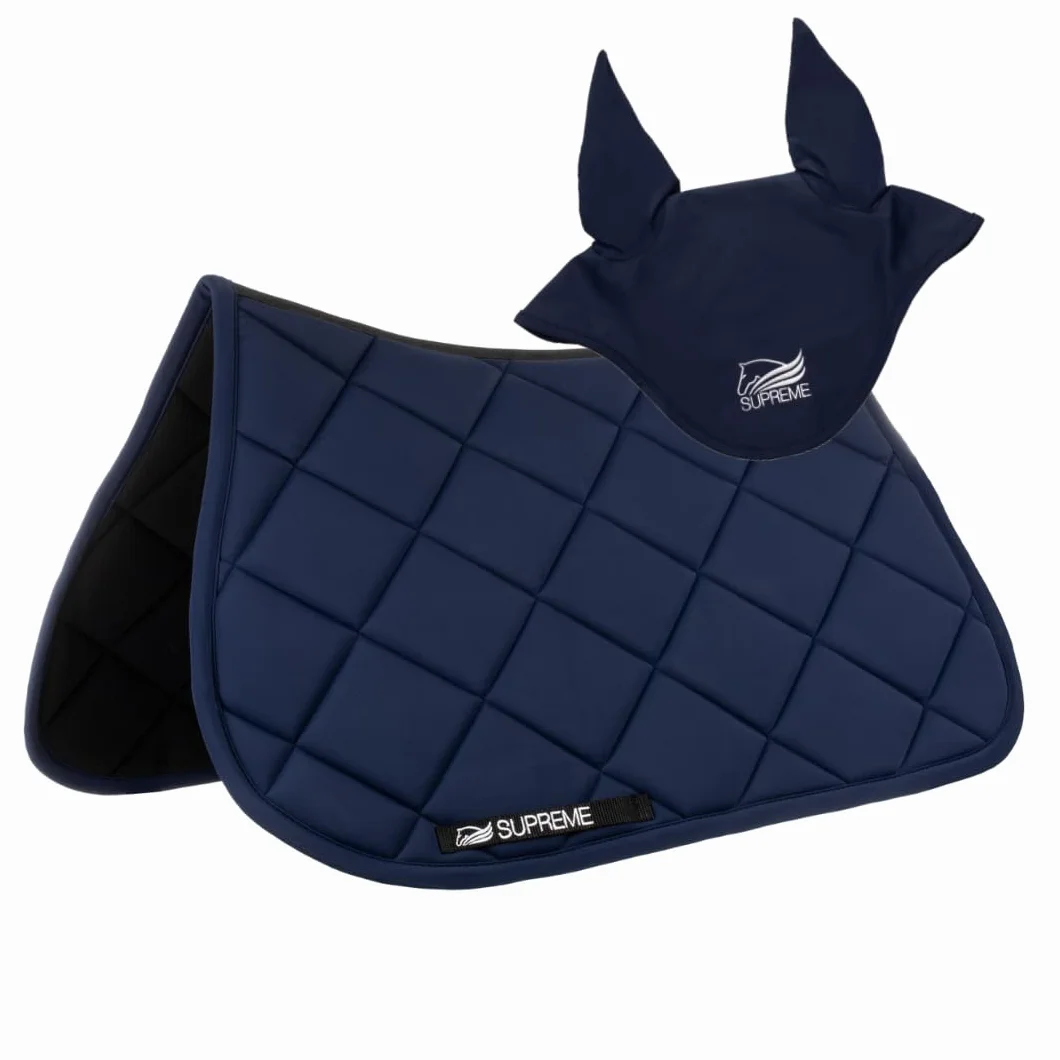 Equivalence Kit Sottosella da Salto con Cuffietta, Tessuto Tecnico, Blu Navy