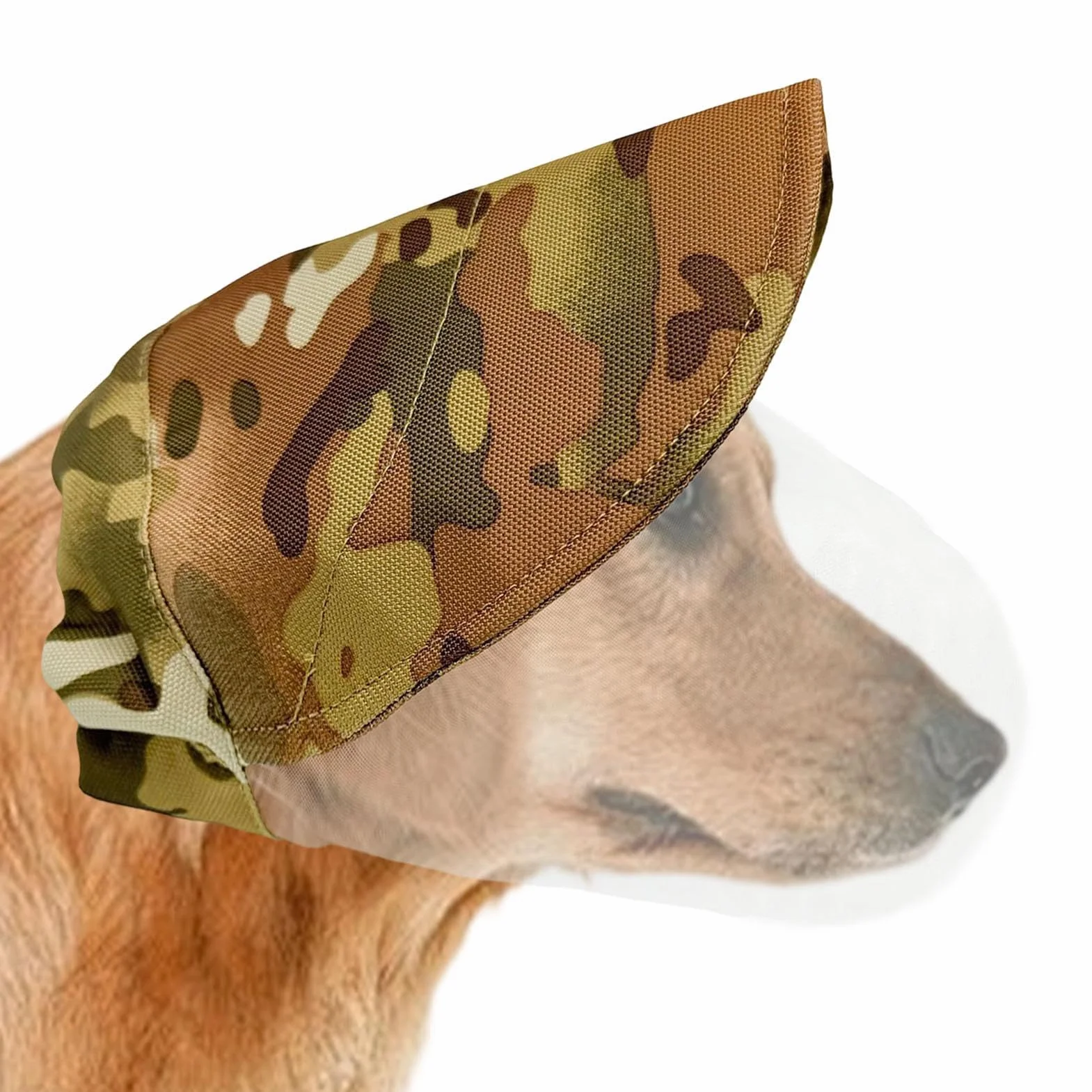 Copertura per la testa del cane: rete regolabile leggera e multifunzionale | Maschera facciale in rete traspirante per cuccioli di taglia piccola, media e grande che camminano all'aperto, escursionism