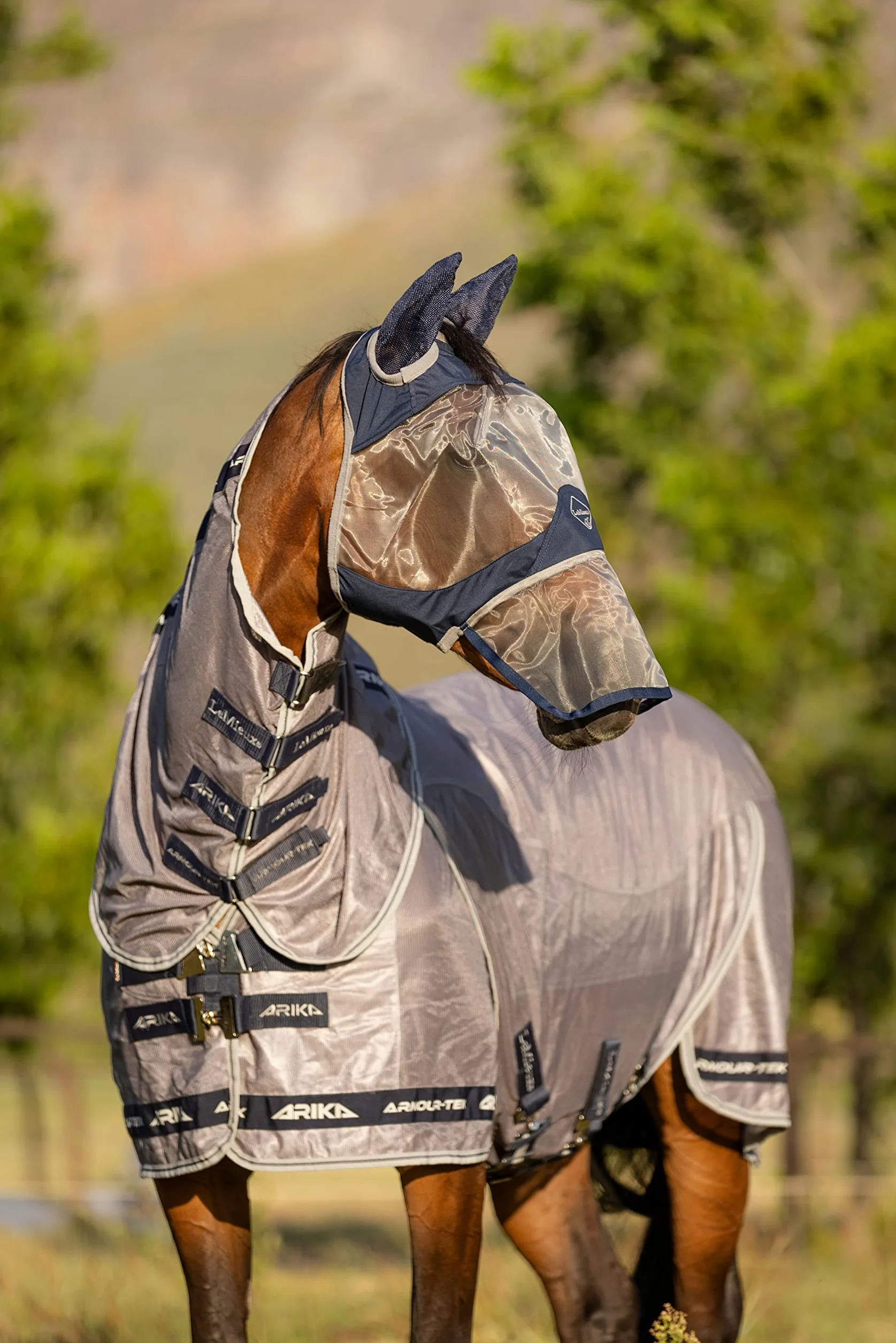 LeMieux Armour Shield Pro Fly Mask Full - Maschera mosche Unisex adulto