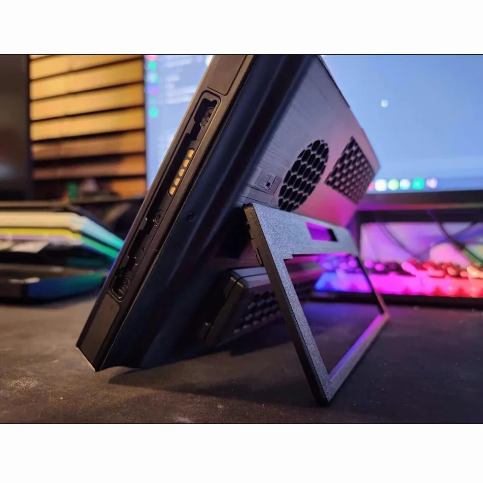 Legion Go Back Cover, PC resistente al calore, stampa 3D, design cavo