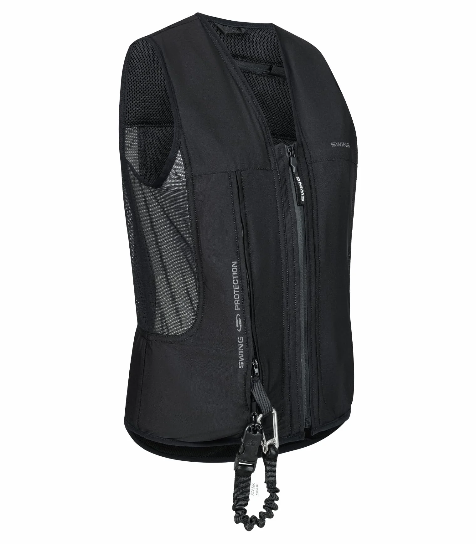 SWING Gilet Airbag P25 AIR, nero, taglia XS