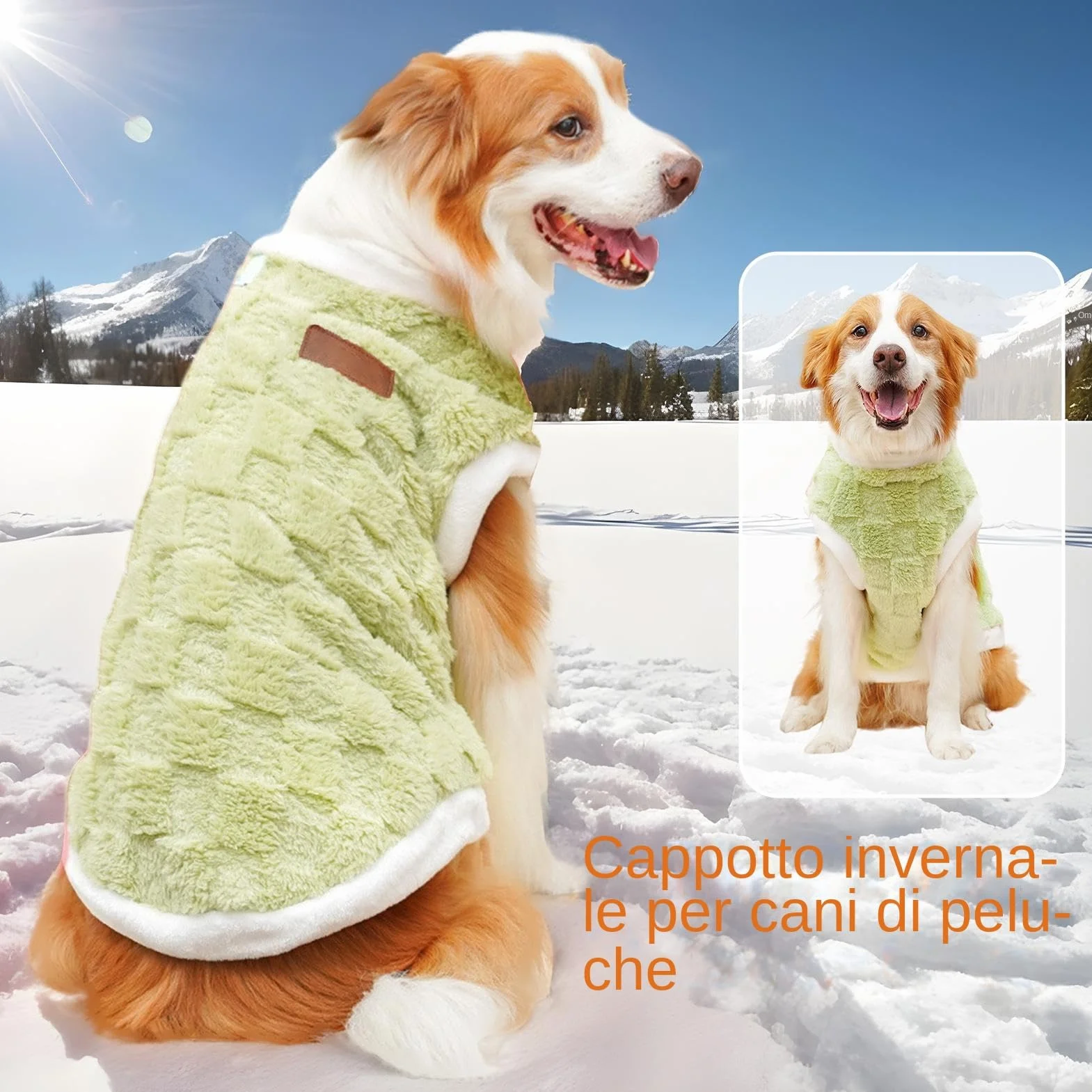 Maglioncino Per Cane - Cappotti E Giubbotti Per Cane Giacca In Pile Vestiti Invernali Per Animali Pigiama Invernale Canis Caldo E Antivento Canis Di Taglia Piccola Media Grande Per Interni Esterni