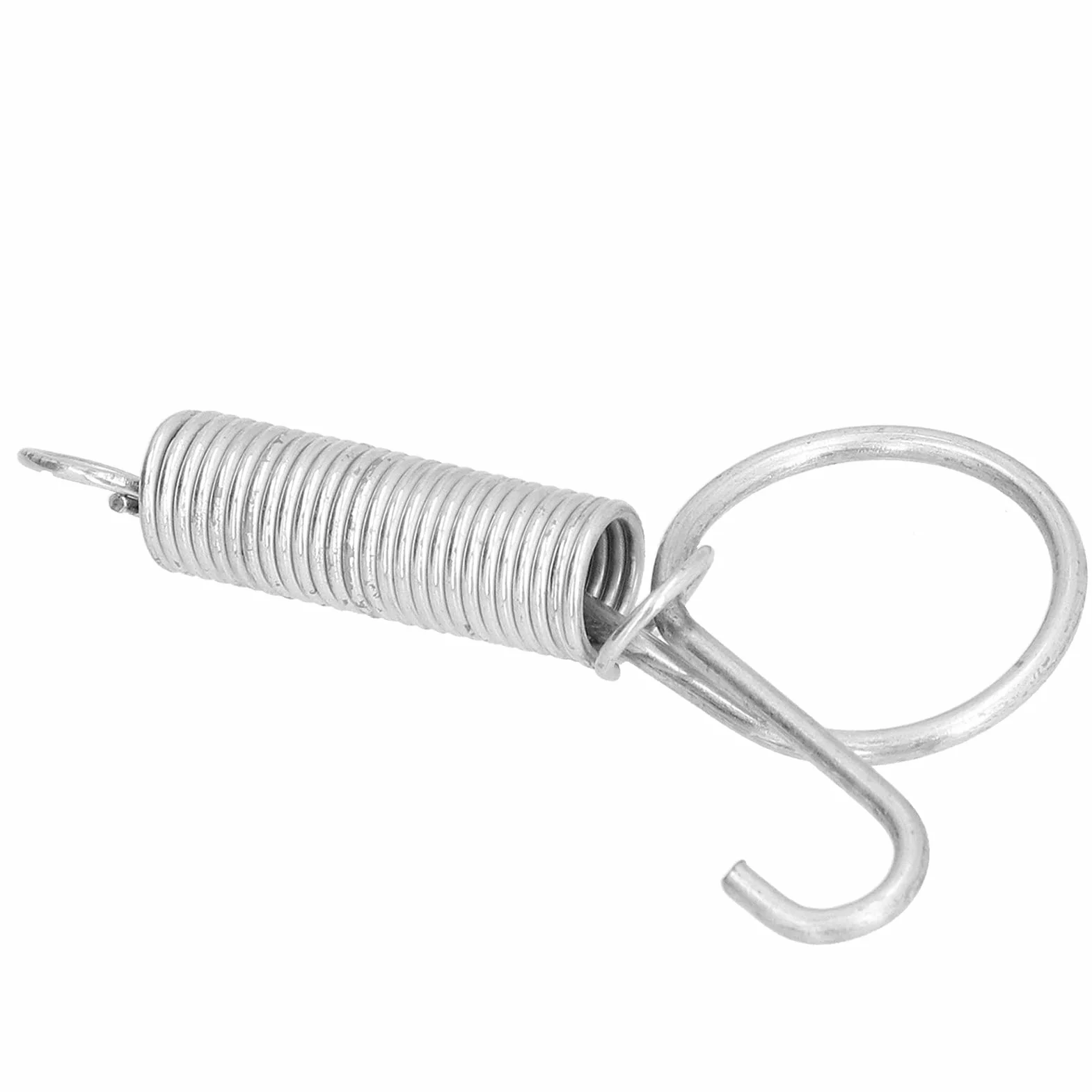 Ganci a molla in metallo per gabbia L 7,3 x 2,2 cm