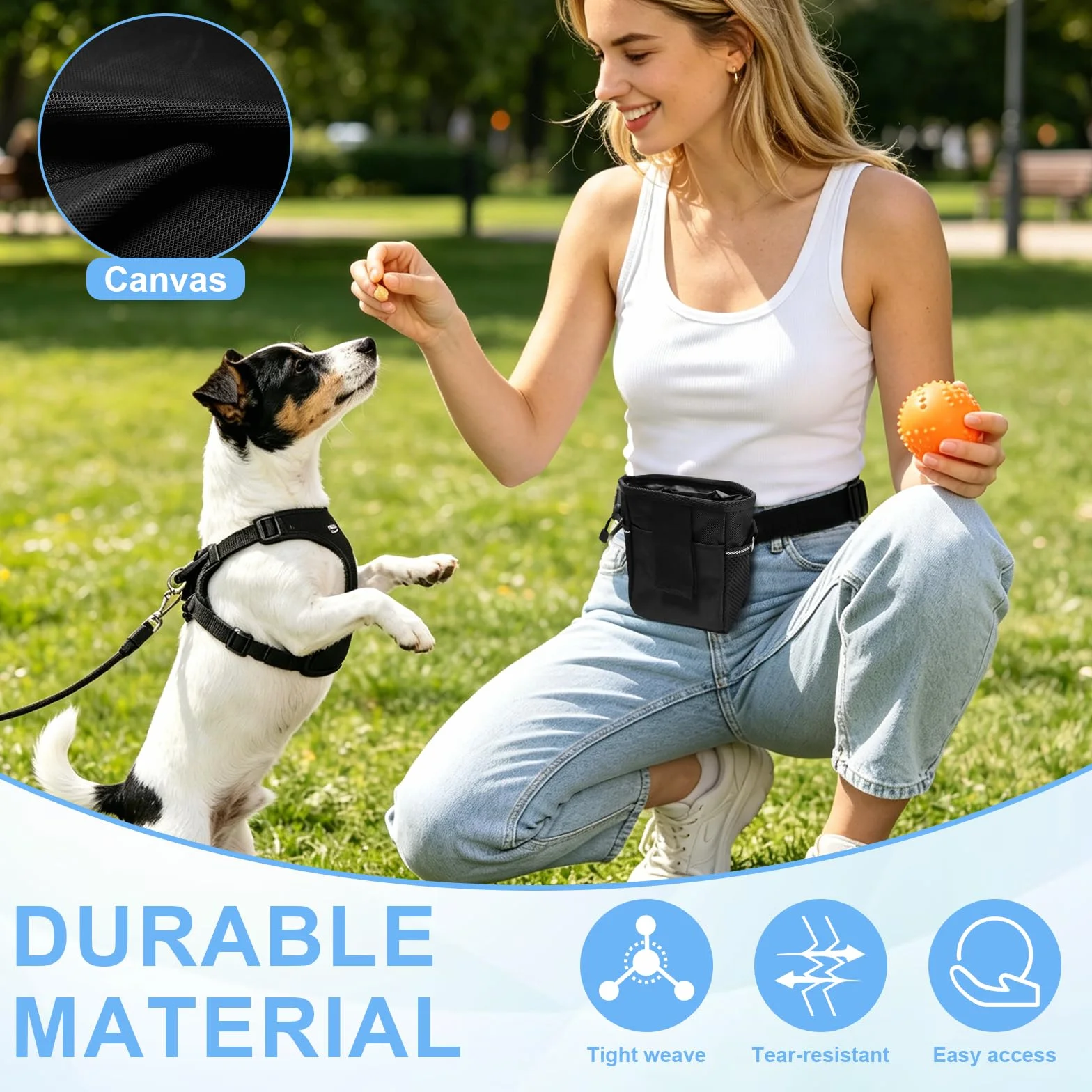 Porta Premietti per Cani, Addestramento Cani Accessori, Sacchetti per Alimenti E Snack per Cani, Adatti per L'addestramento dei Cuccioli O Le Escursioni All'aperto