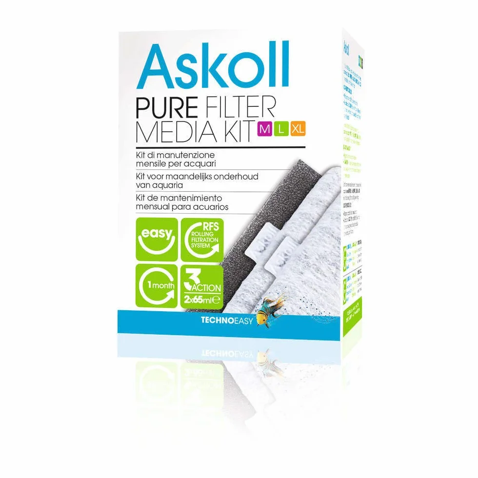 Askoll AC350013 Kit Ricambio filtranti Pure M-L-XL