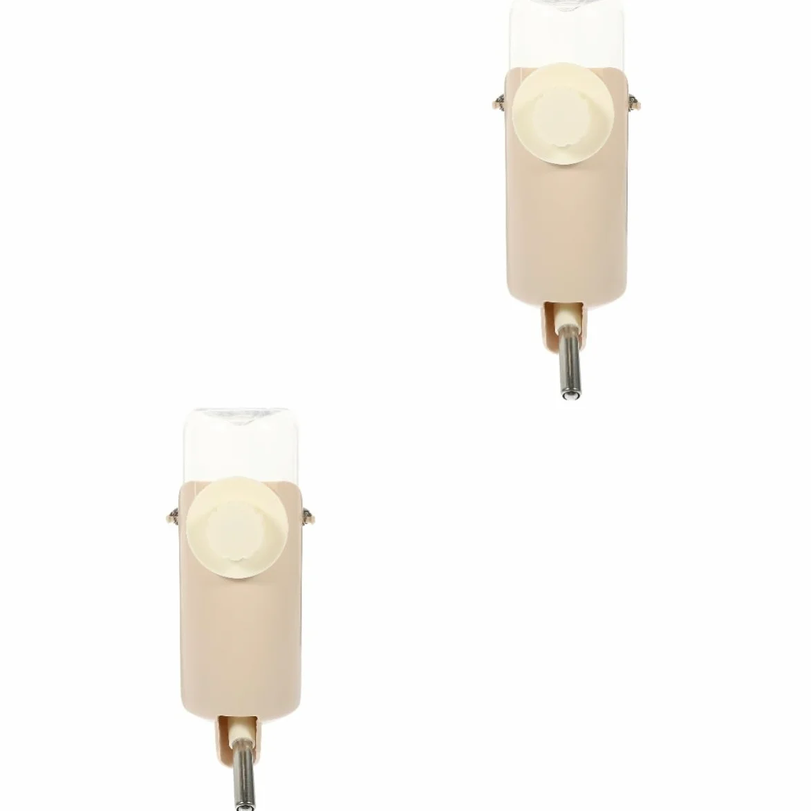 Housoutil 2pezzi Dispenser Automatico Per Criceti e Conigli Borraccia Per Animali Domestici Design Portatile e Antigoccia Facile Da Pulire e Ricaricare Adatta Per Gabbie Di Piccole