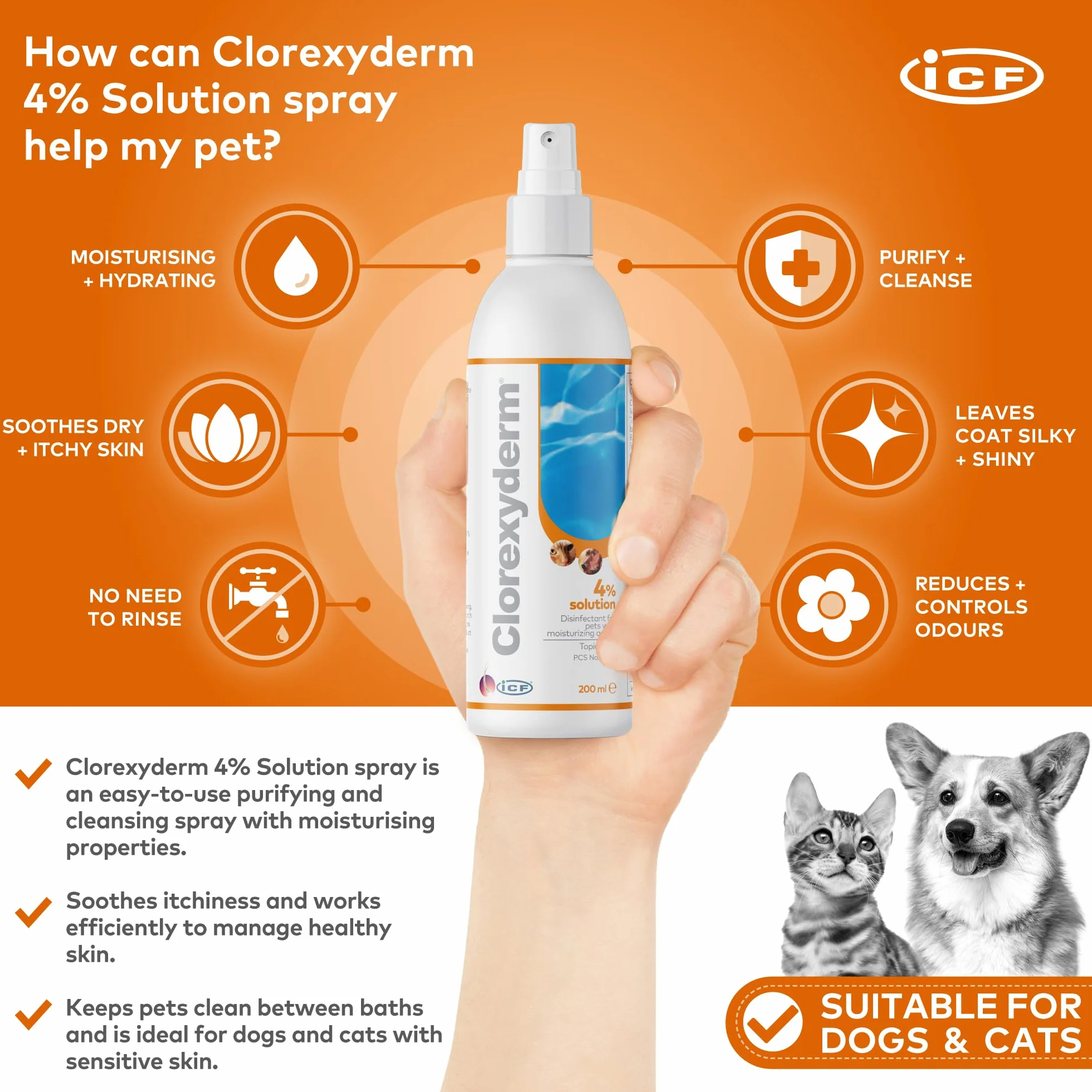 CIF Clorexyderm Soluzione 4% Ml200, Liquido