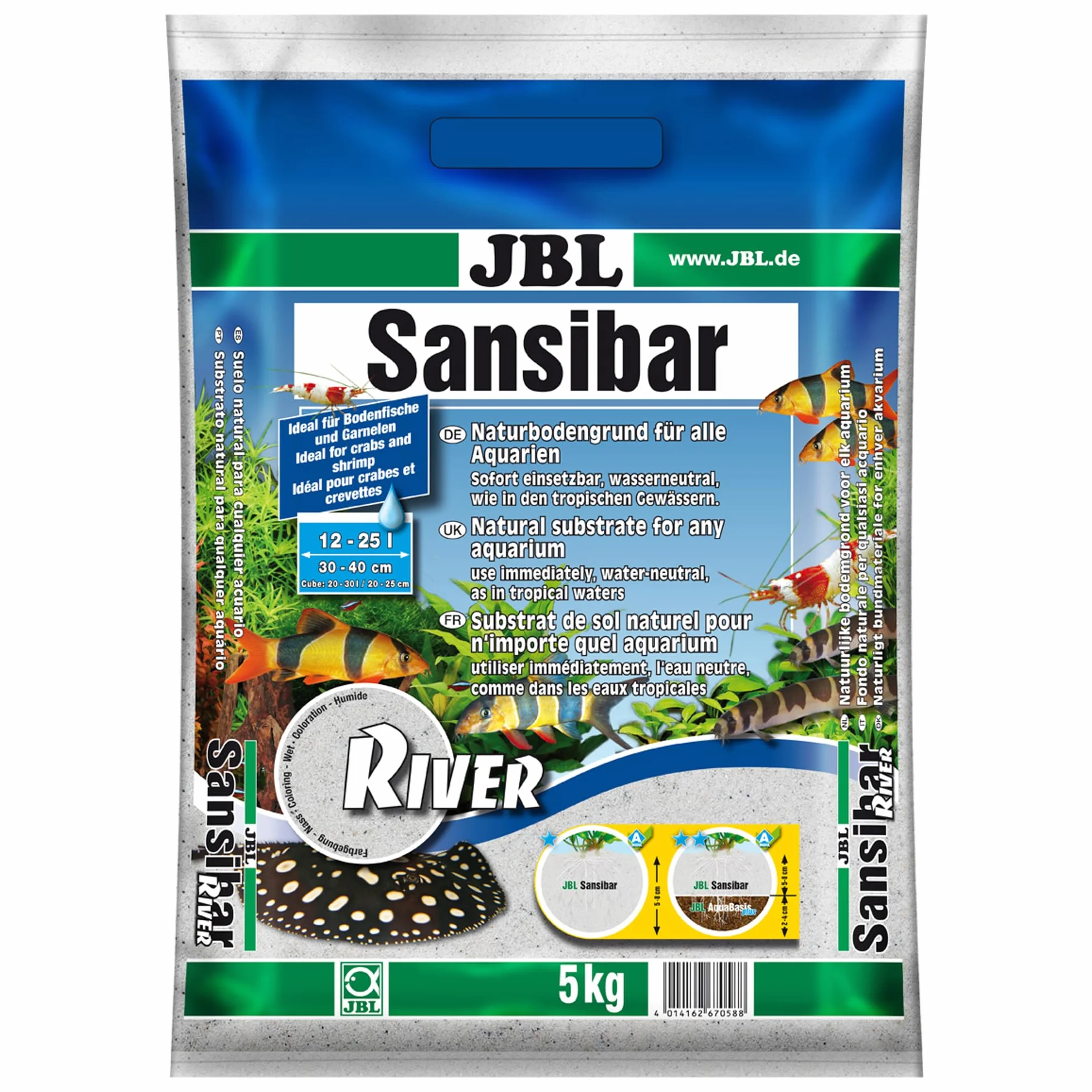 JBL, Sansibar, Base in Sabbia, per acquari