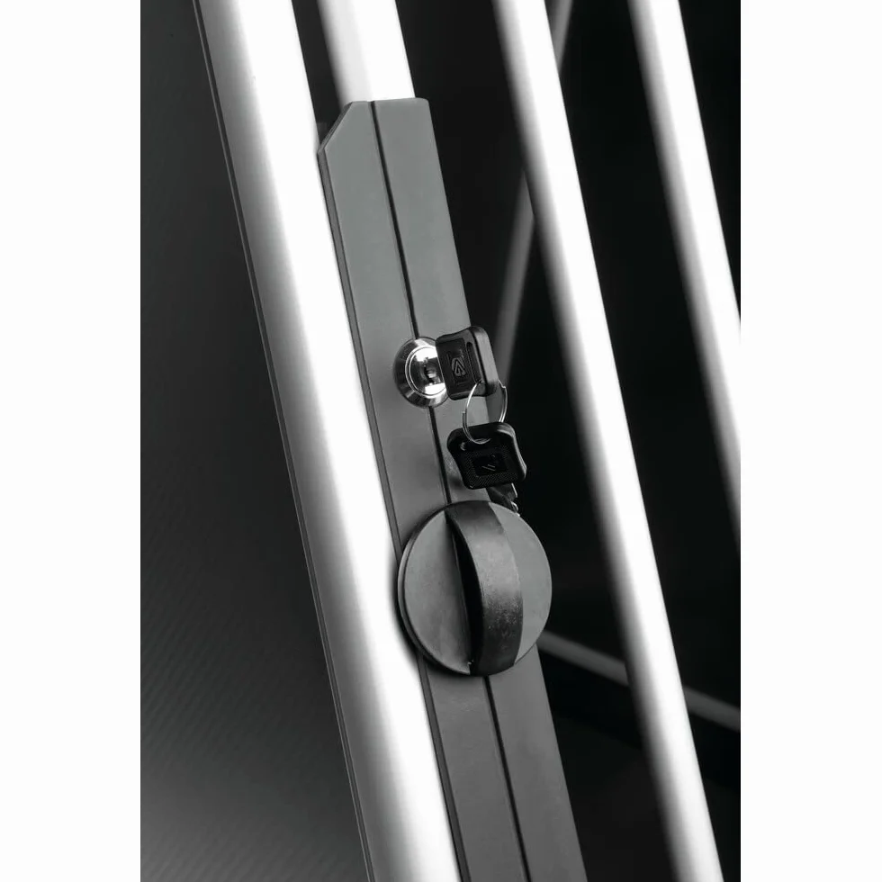 Lampa 60506 Premium, trasportino in Lega di Alluminio, specifico per Il Trasporto di Animali in Auto - Type 6-55 x 77 x H 60 cm