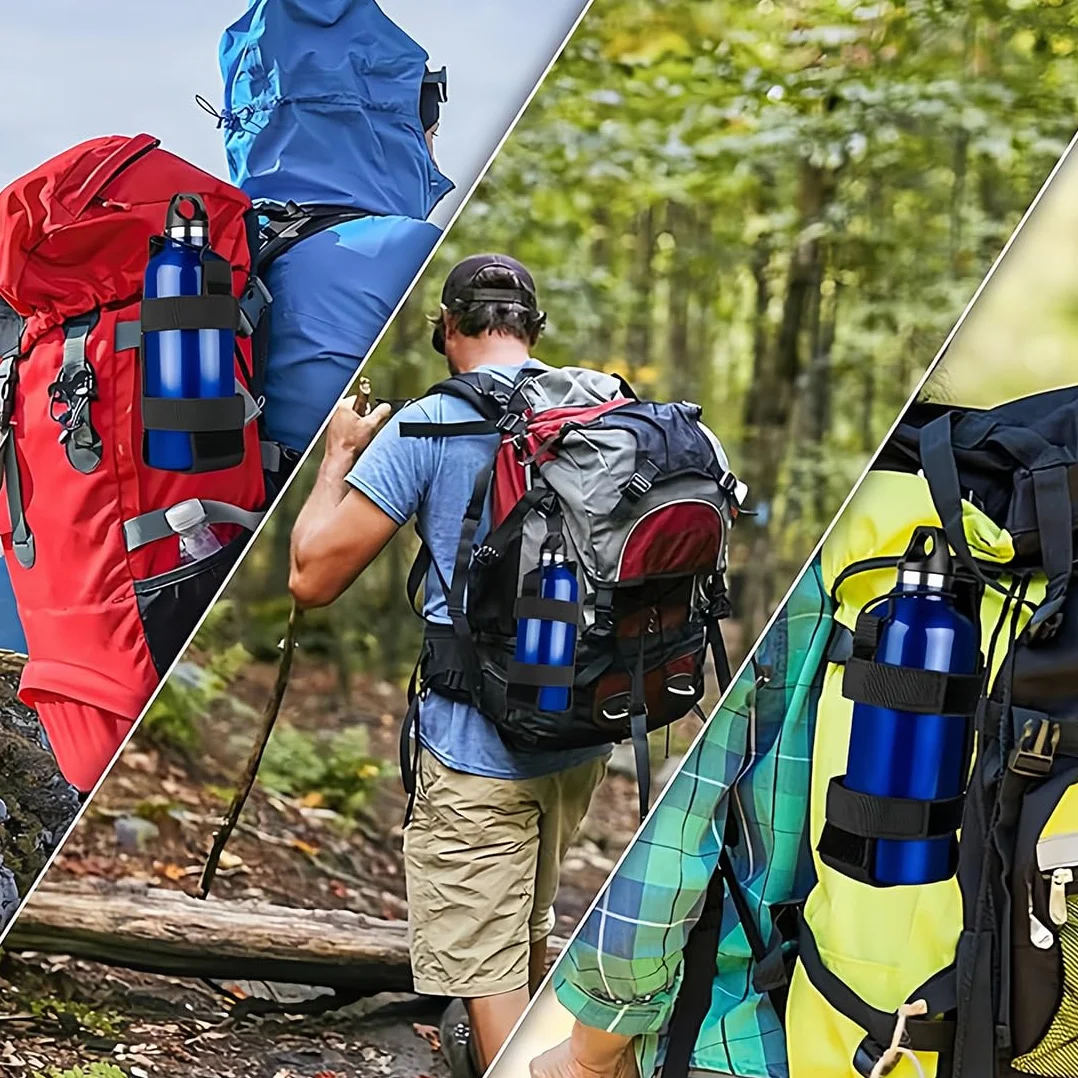 JEYORZY Borsa Porta Borraccia Molle Tattica Militare, Portaborraccia Imbottito Regolabile, Adatto per Attività Outdoor, 1 Pezzo