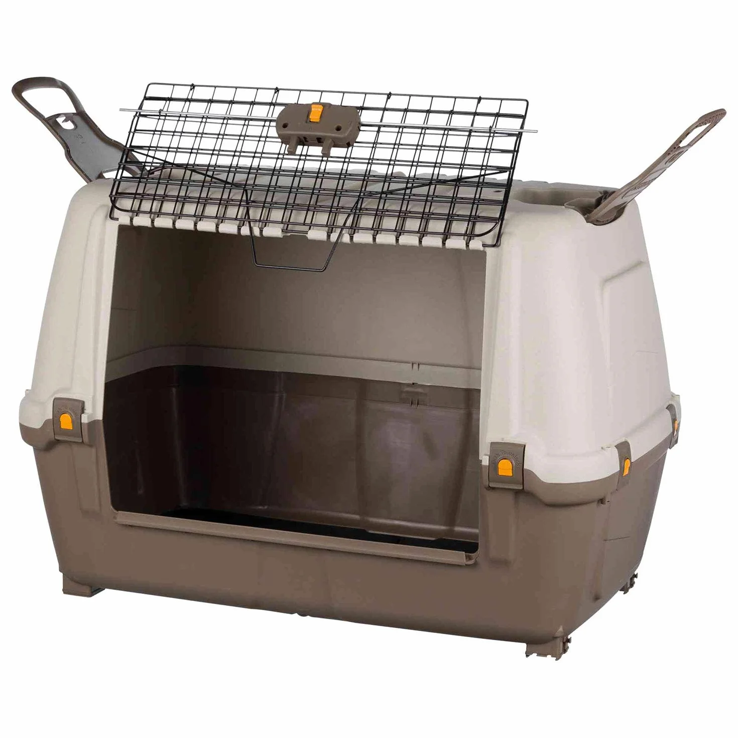 MPS TRASPORTINO per Cane SKUDO Car Viaggio Trasporto Auto Macchina OMOLOGATO-100-MARRONE