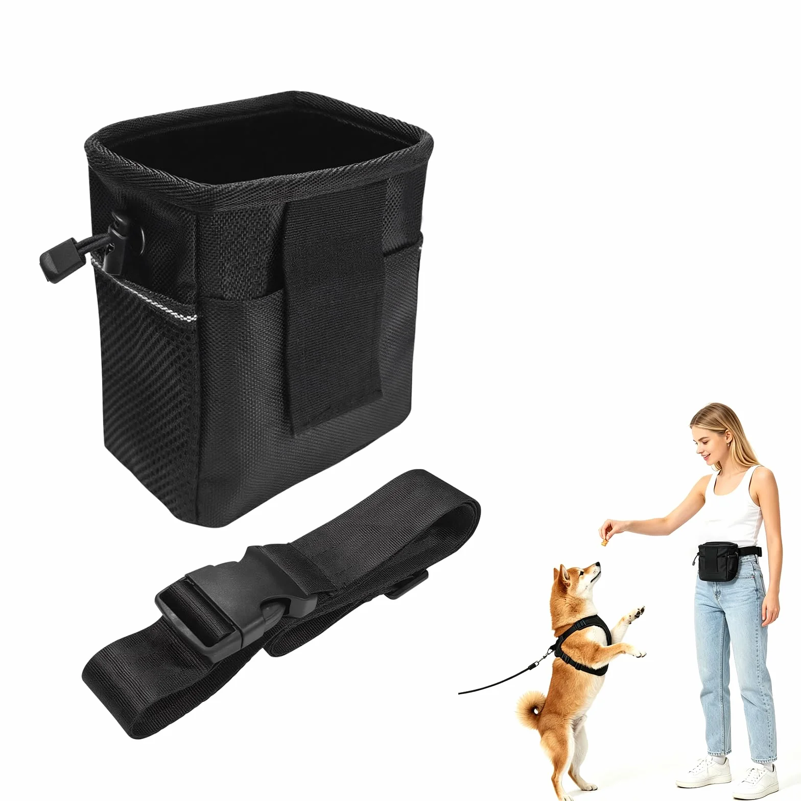 Porta Premietti per Cani, Addestramento Cani Accessori, Sacchetti per Alimenti E Snack per Cani, Adatti per L'addestramento dei Cuccioli O Le Escursioni All'aperto