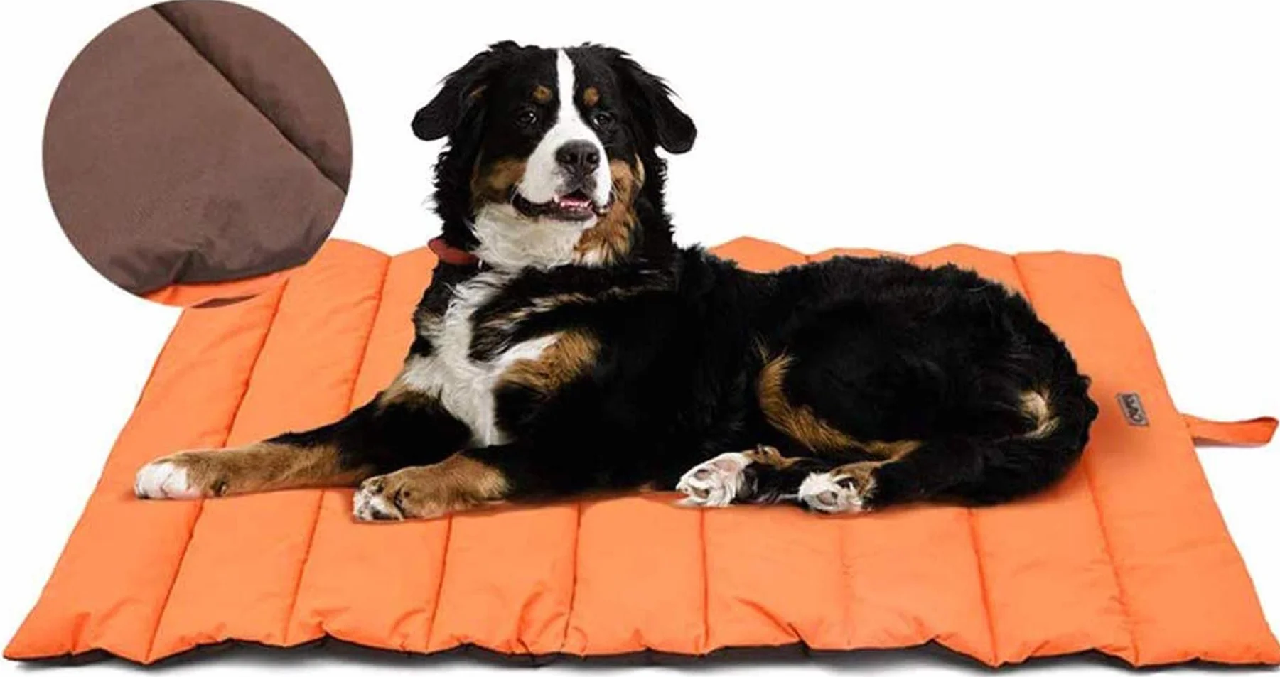 XIAPIA Cuccia Cane per Interno e Esterno, Cuscino Cane Grande, Cuscino Impermeabile per Cani, Letto Brandina per Cani in Resistente, Pieghevole