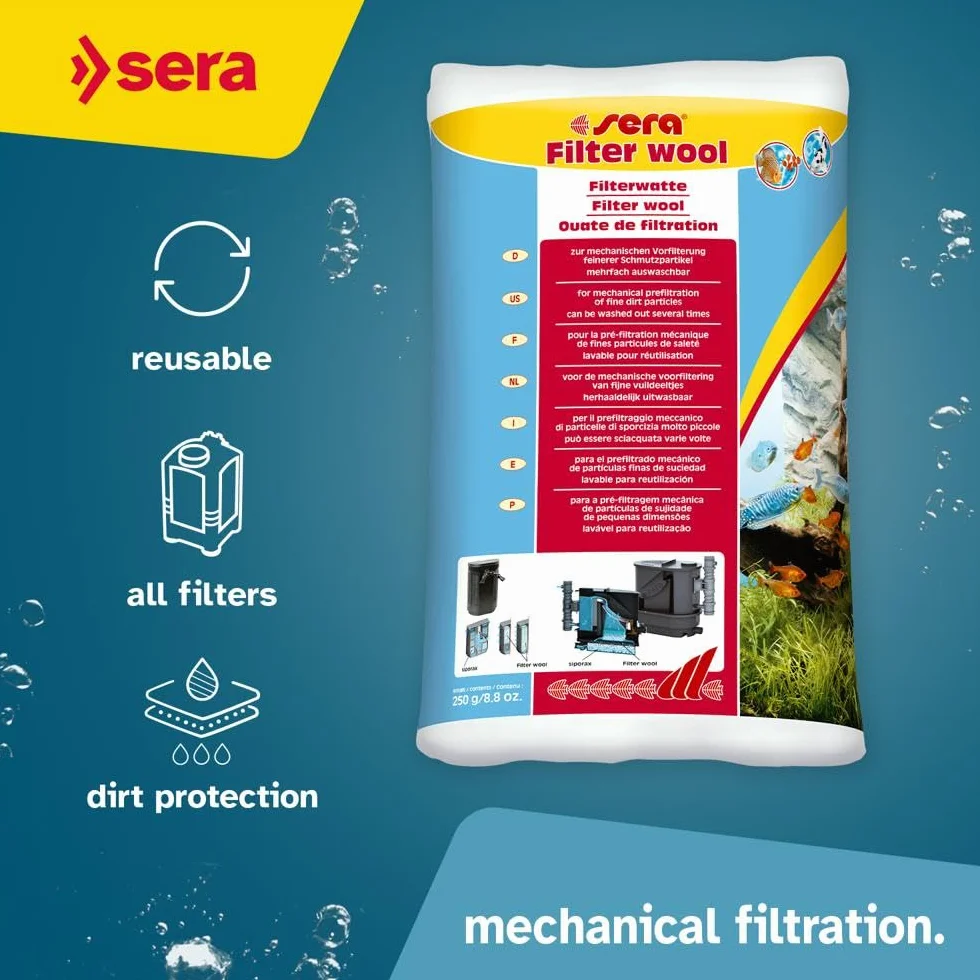 Sera Ovatta per filtri 250 g