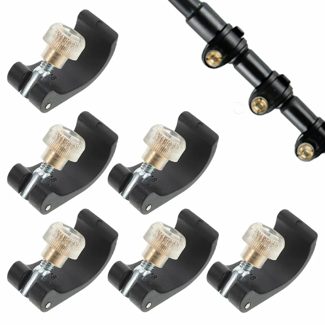 Bastoncini da trekking morsetti neri 14 mm pezzo di ricambio